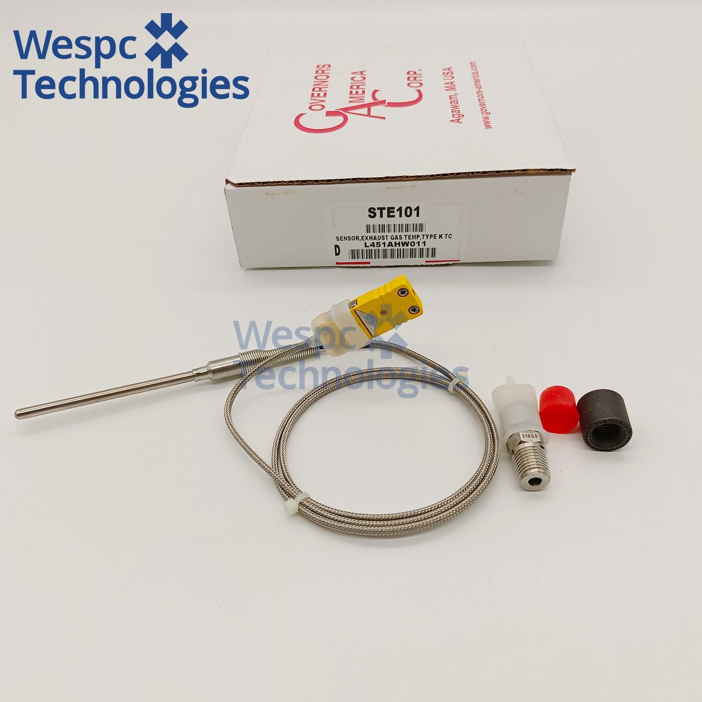 Original STE101 Exhaust Gas Temperature Sensor Gaseous Accessories Diesel Engine