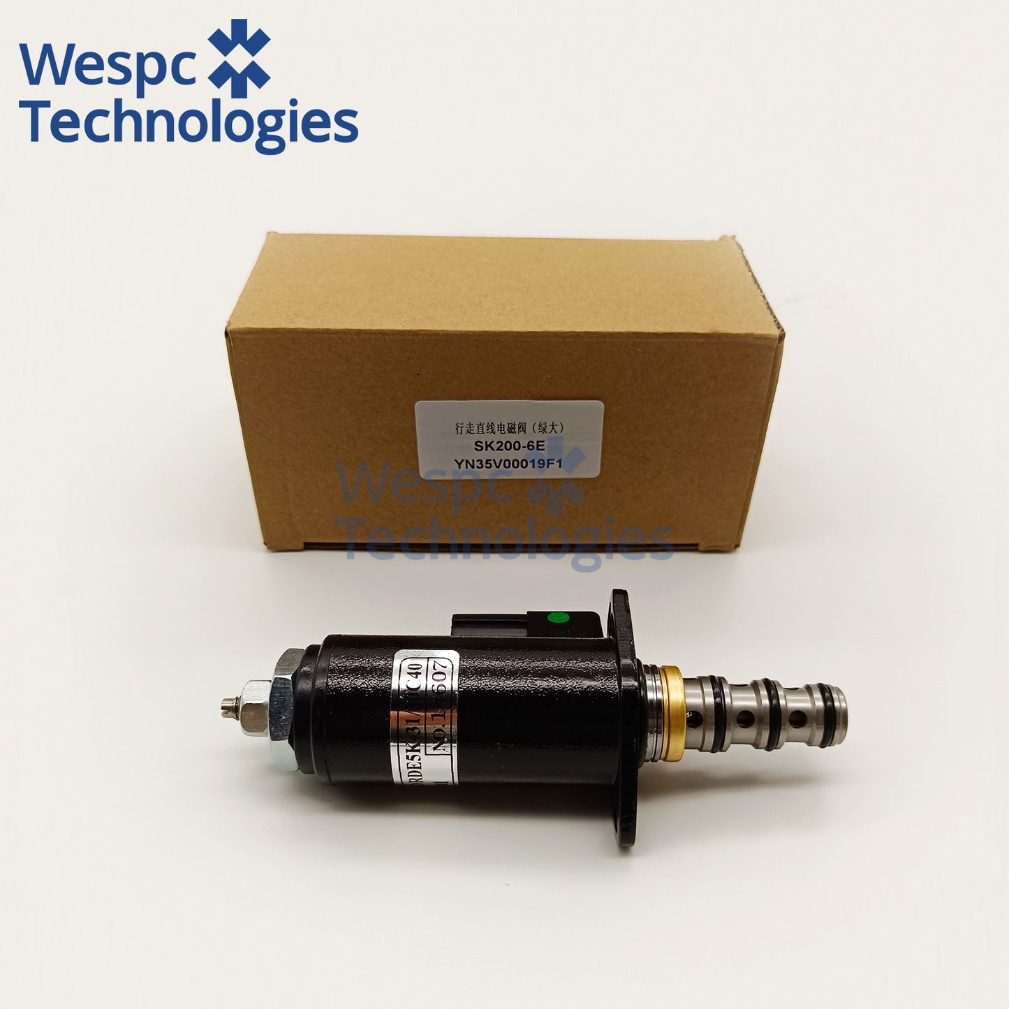 YN35V00019F1 Excavator Hydraulic Proportional Solenoid Valve for Hydraulic Pump Parts
