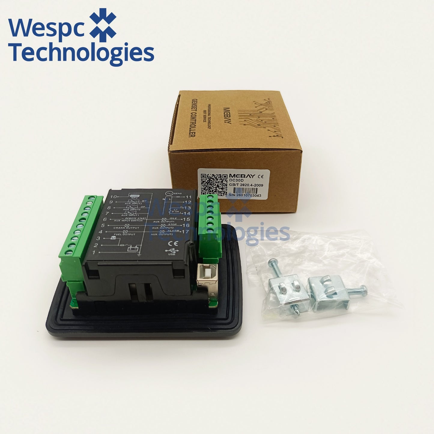 Genuine Mebay DC30D Generator Control Module generator Start Stop Controller