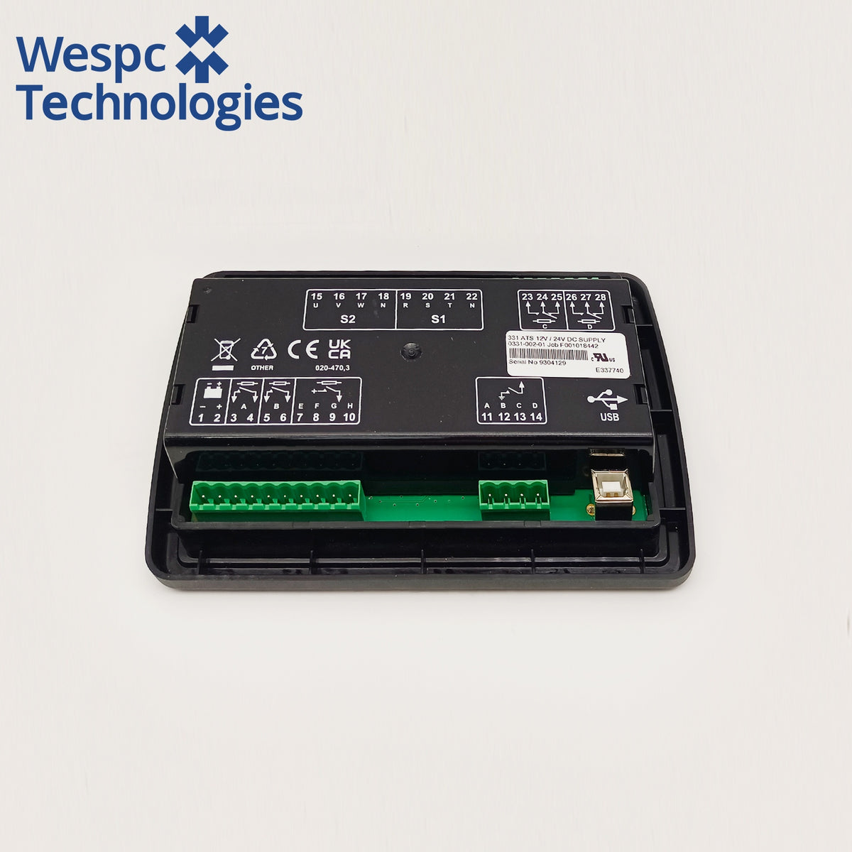 Original Deep Sea DSE331 ATS Automatic Transfer Switch Controller 3-Phase Dual PowTransfer Module