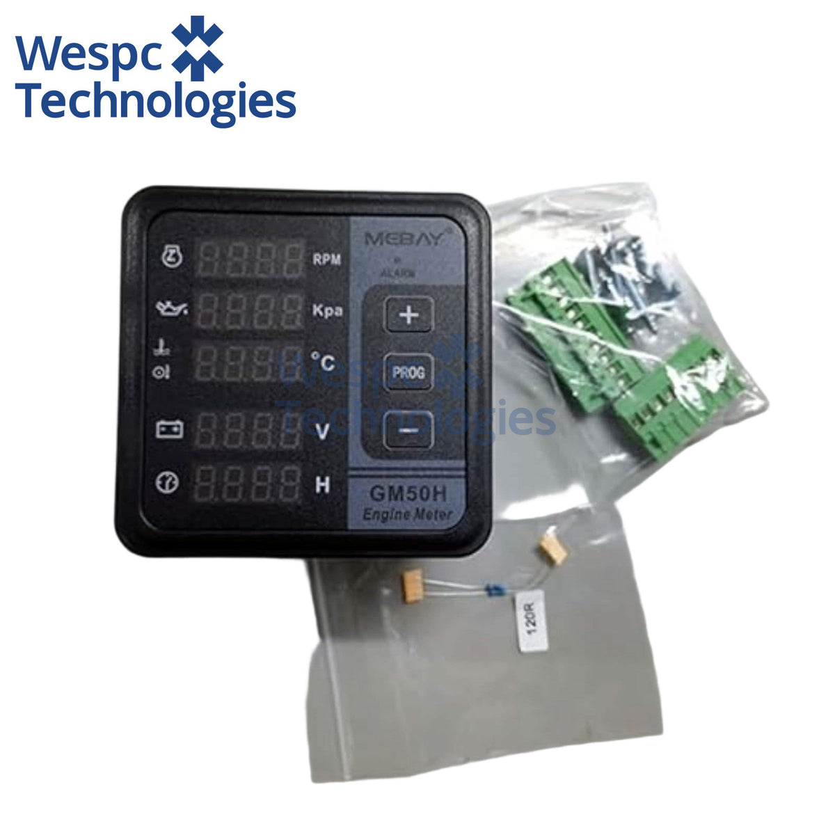 Original Genuine Mebay GM50HR Engine Multi Function Digital AMF Meter Generator Parts