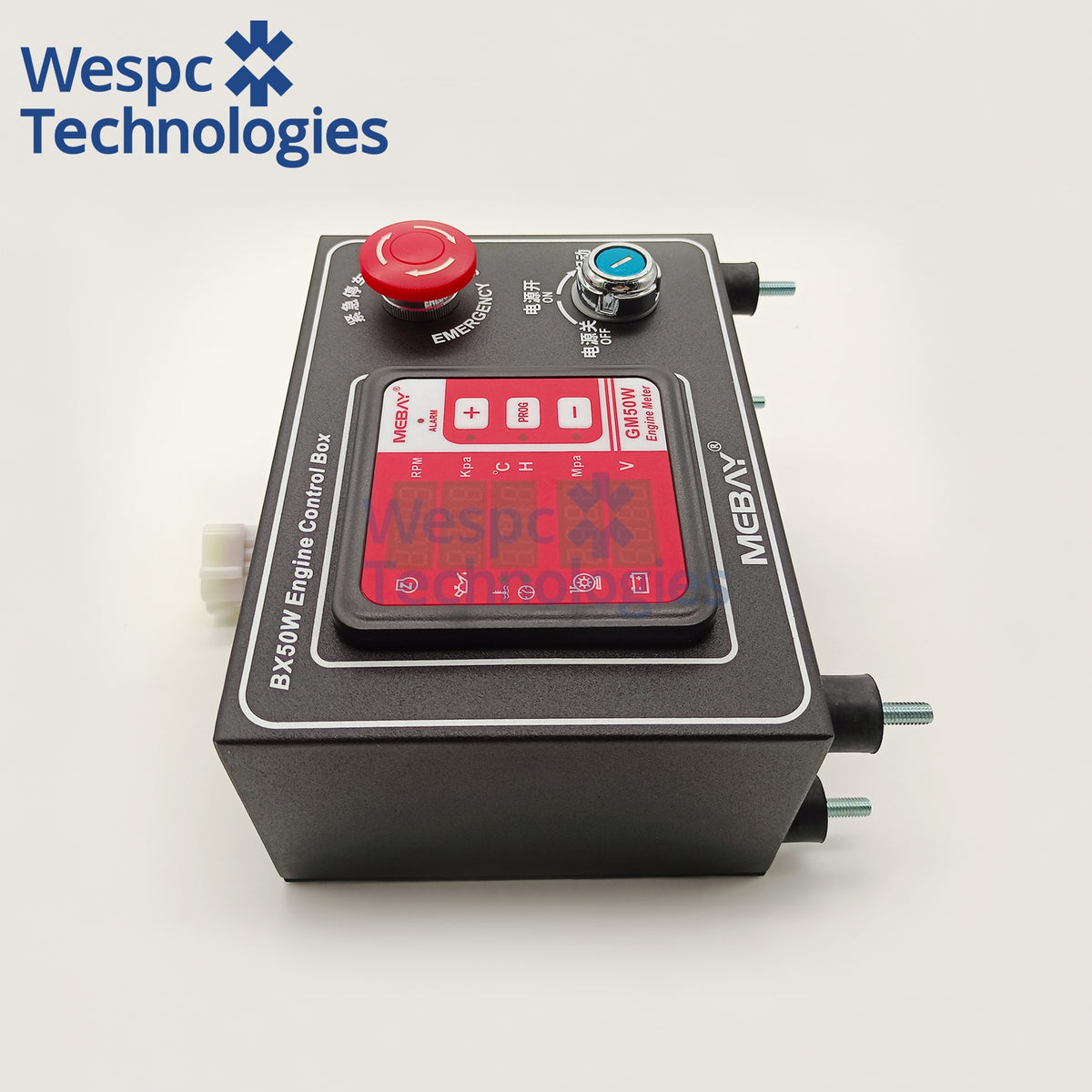 Original Genuine Mebay BX50W Plus Water Pump Engine Control Box Multi Functional Digital Meter
