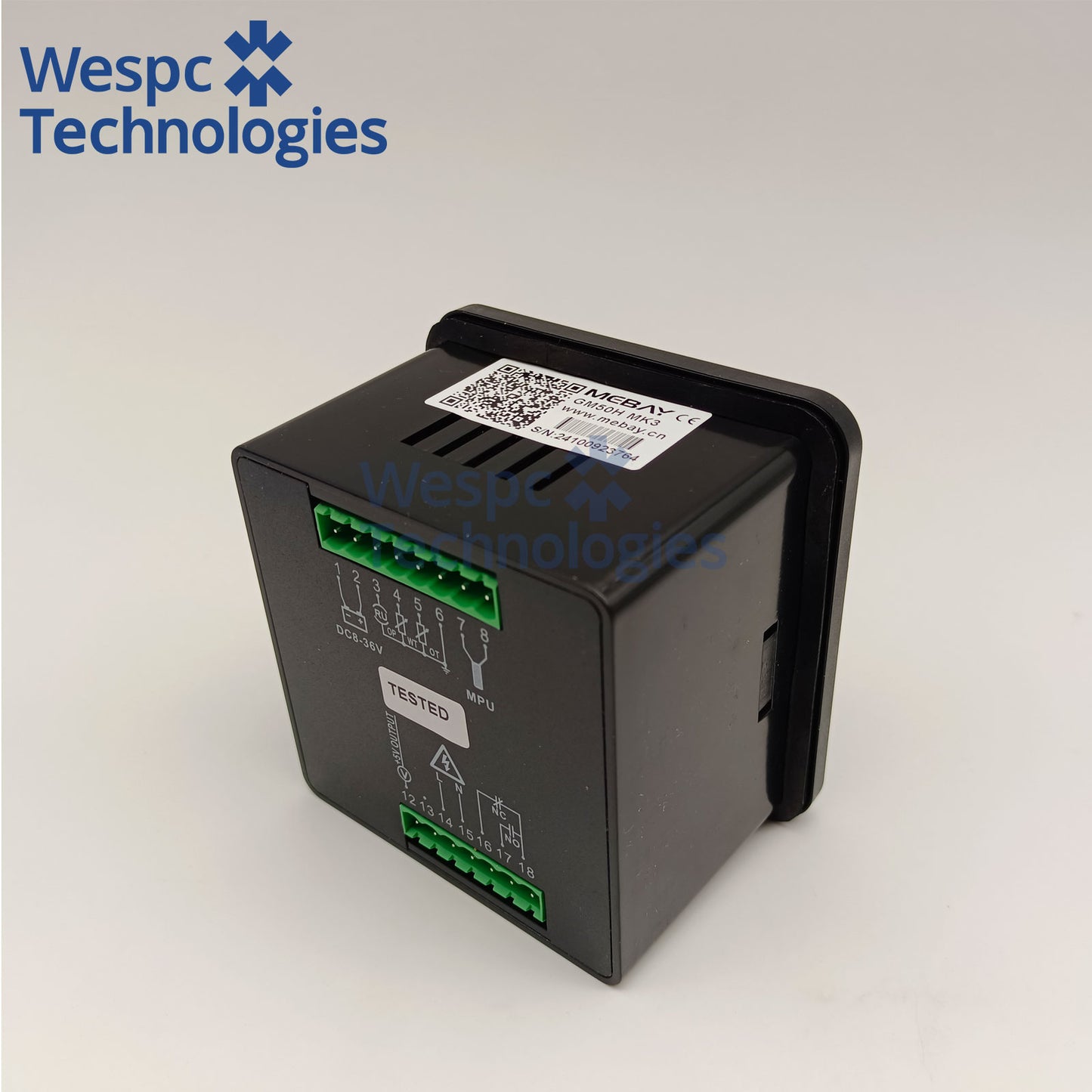 Original Mebay GM50H Replaced By GM50H MK3 Generator Digital Multi-function Meter Diesel Engine Monitor