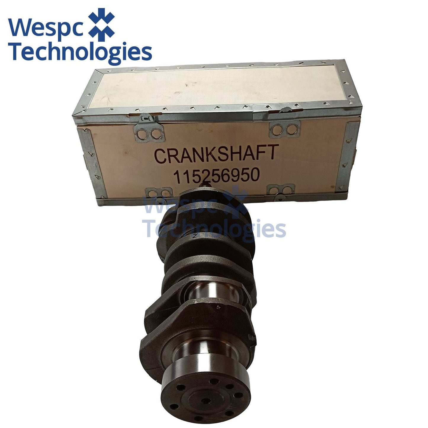 WESPC 115256950 Crankshaft for Perkins 403C-15 403D-15 403D-15T Diesel Engine