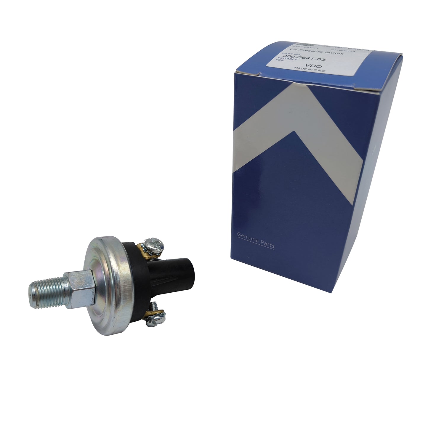 Interruptor de presión de aceite 309-0641-03 309064103 Interruptor de alarma de baja presión de aceite con salida de 3 cables Rosca NPT de 1/8-27