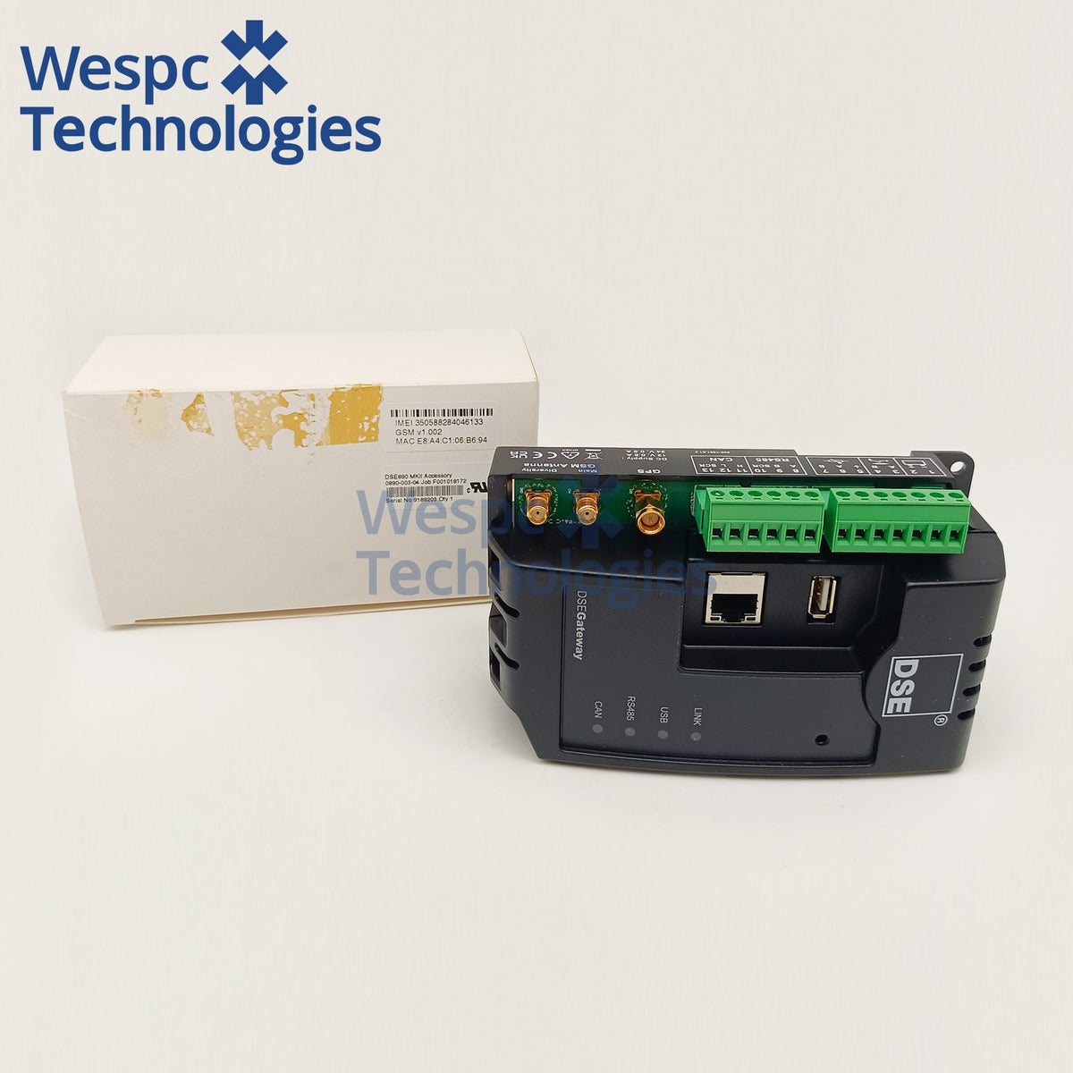 Original Deep Sea DSE890MKII DSEWebNet IoT Gateway 4G GSM/Ethernet Remote Genset Monitoring Module Replace DSE890