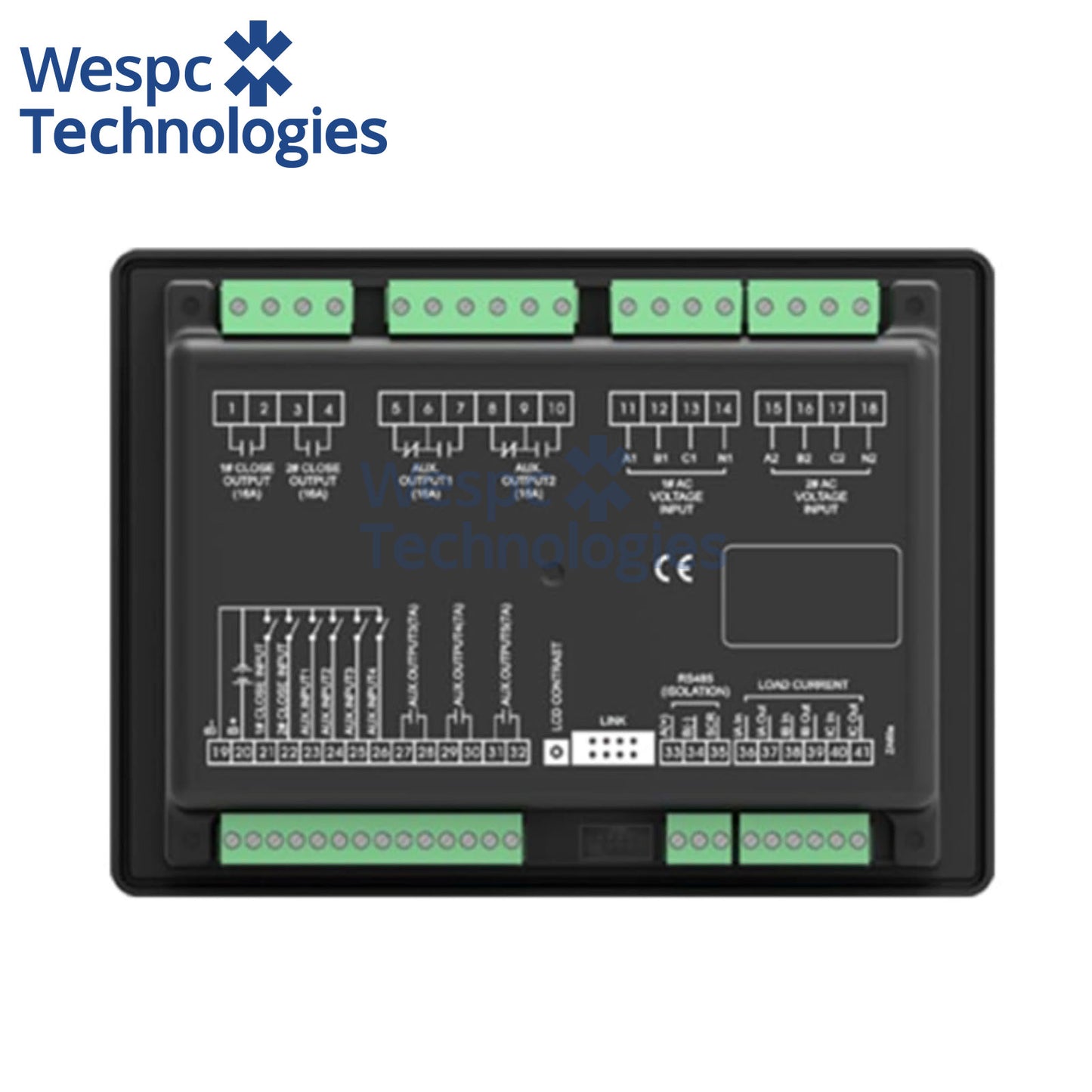 Original Genuine HAT600I SMARTGEN ATS Controller Generator Control Module AC Power-Supply