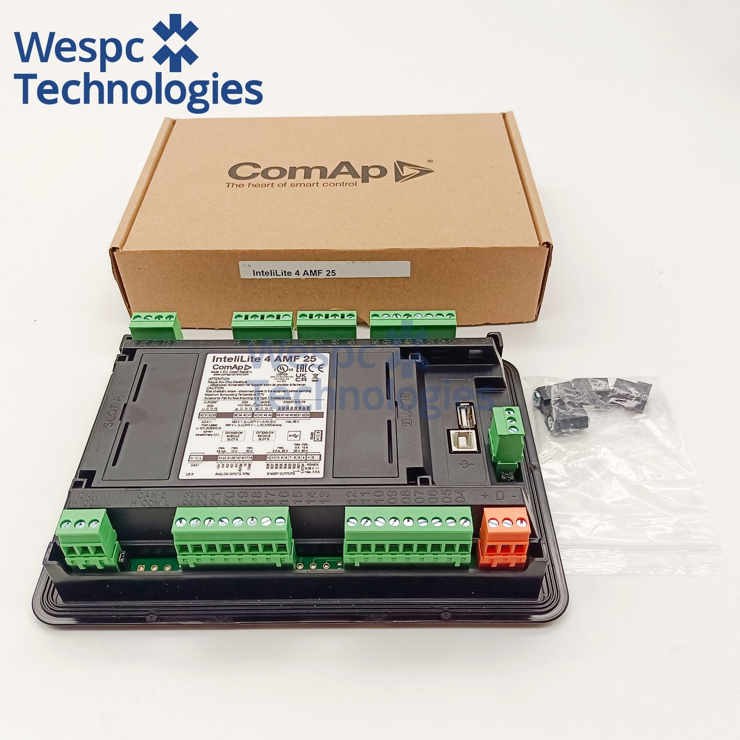 Original InteliLite AMF25 Version4 Automatic AMF Generator Controller Diesel Generator Control Panel Spare Parts