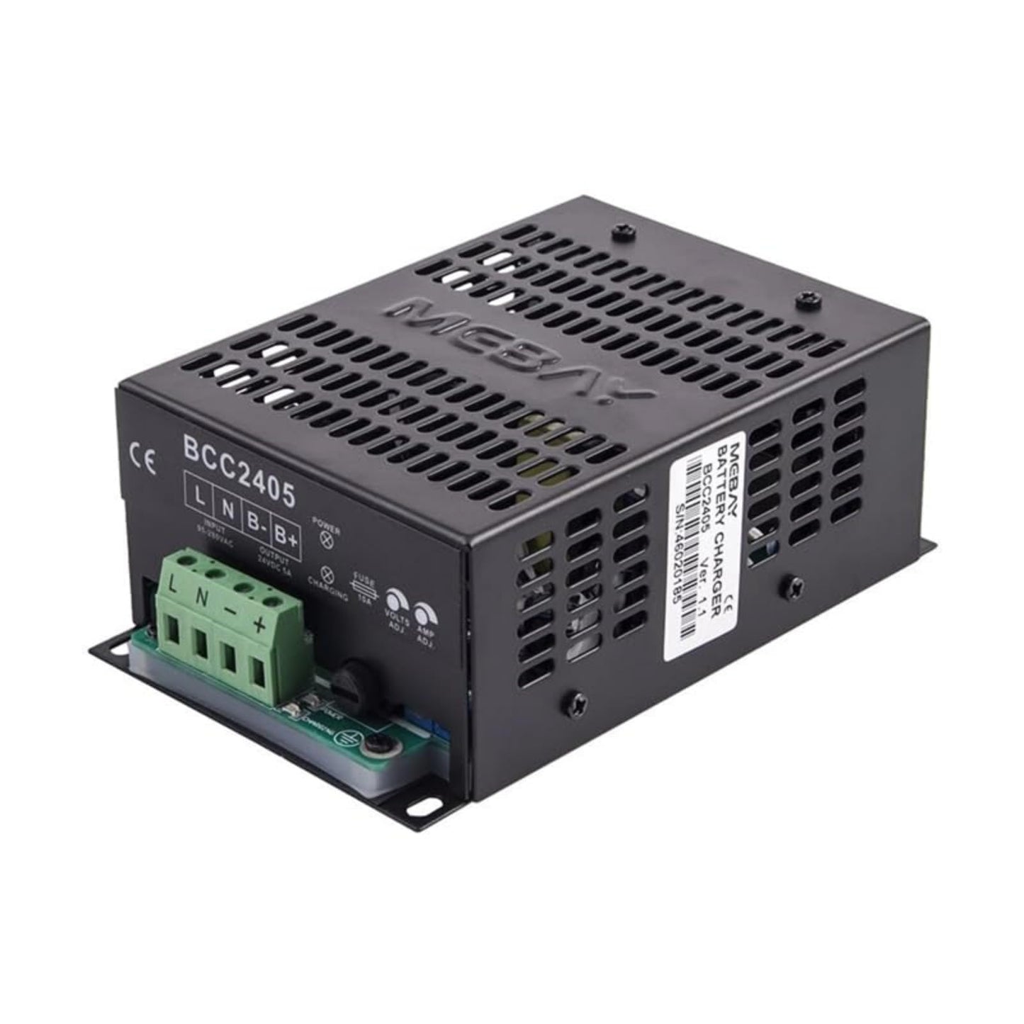 Mebay Original BCC2405 5A Floating Battery Charger 24V for Diesel Generator