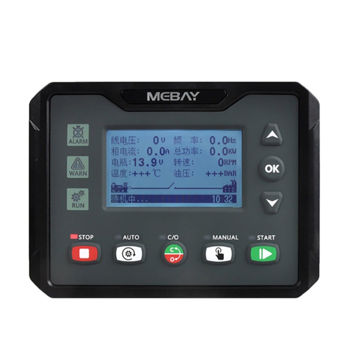 Original Mebay DC40CR RS485 Generator Controller Panel Generator Spare Parts