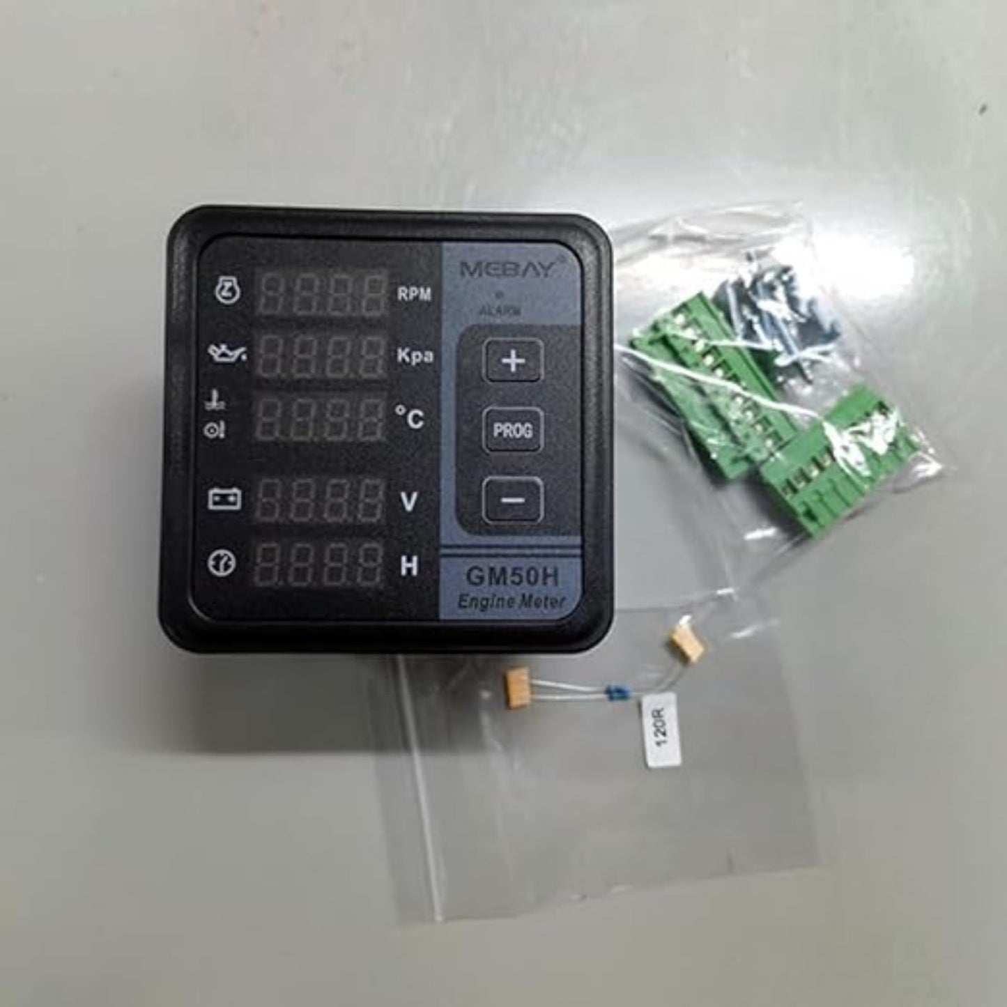 Genuine Mebay GM50HR Engine Multi Function Digital Meter Generator Parts