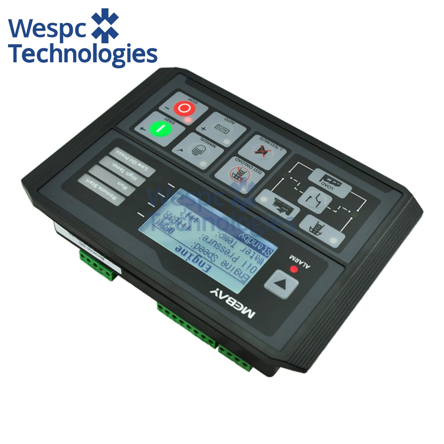 Original Mebay DC42DR-ABF MK3 AMF ATS Genset Controller ABF Remote Monitor IP54 LCDDiesel Generator Controller Module