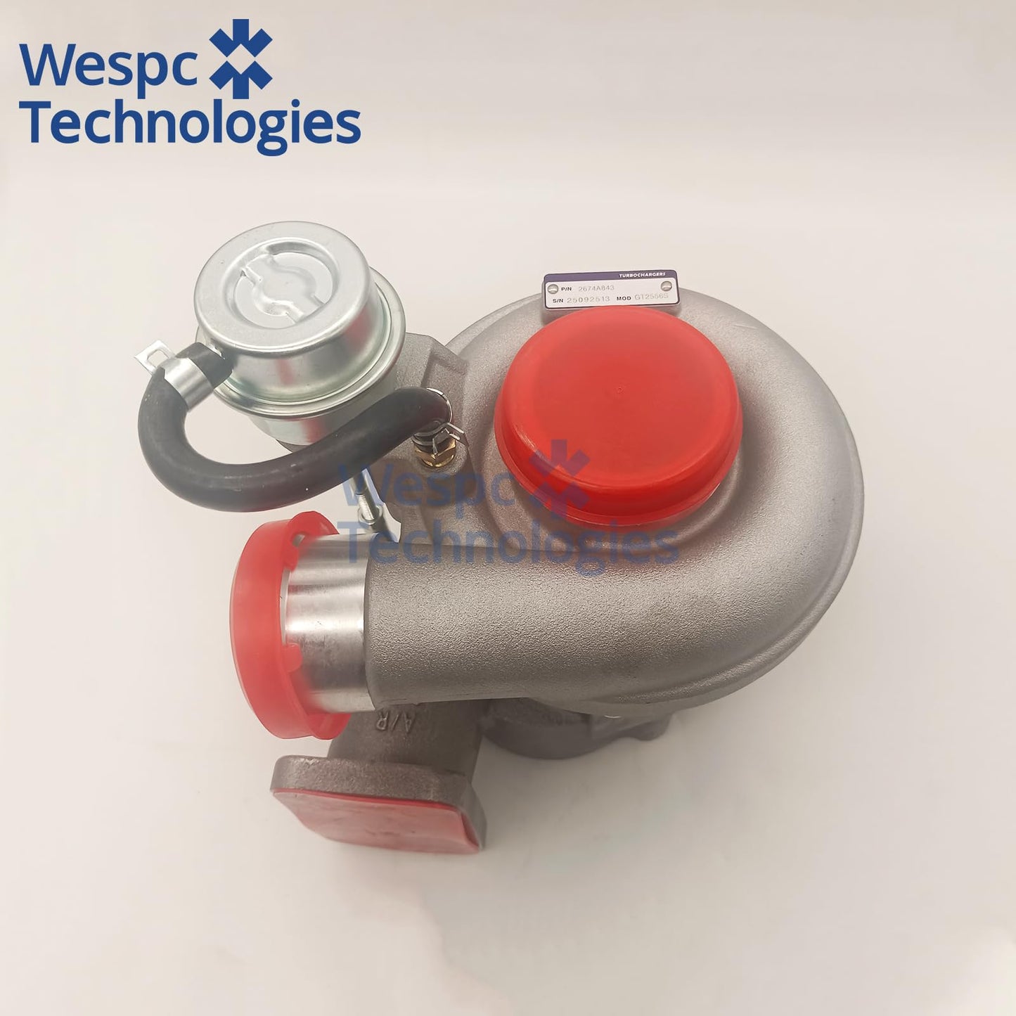 WESPC Turbocharger 2674A843 Diesel Component For Perkins 1104D-44T Engine
