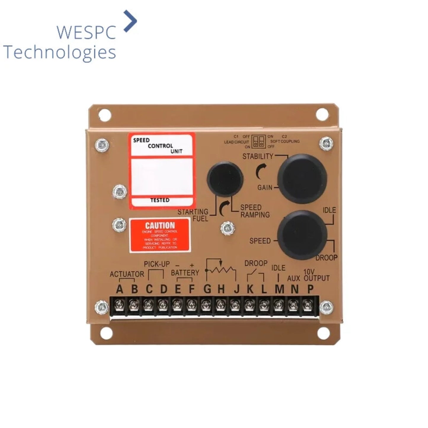 Generator Electronic Governor ESD5520E Speed Governor Unit Speed Control Module
