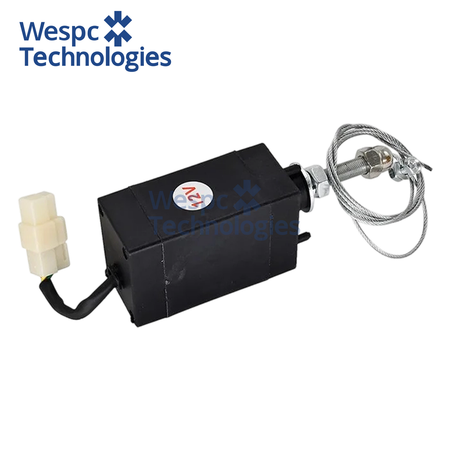 12V XHQ-PT Closed Fuel Cut Off Stop Solenoid Valve fits for Diesel Engine Flame Out Device