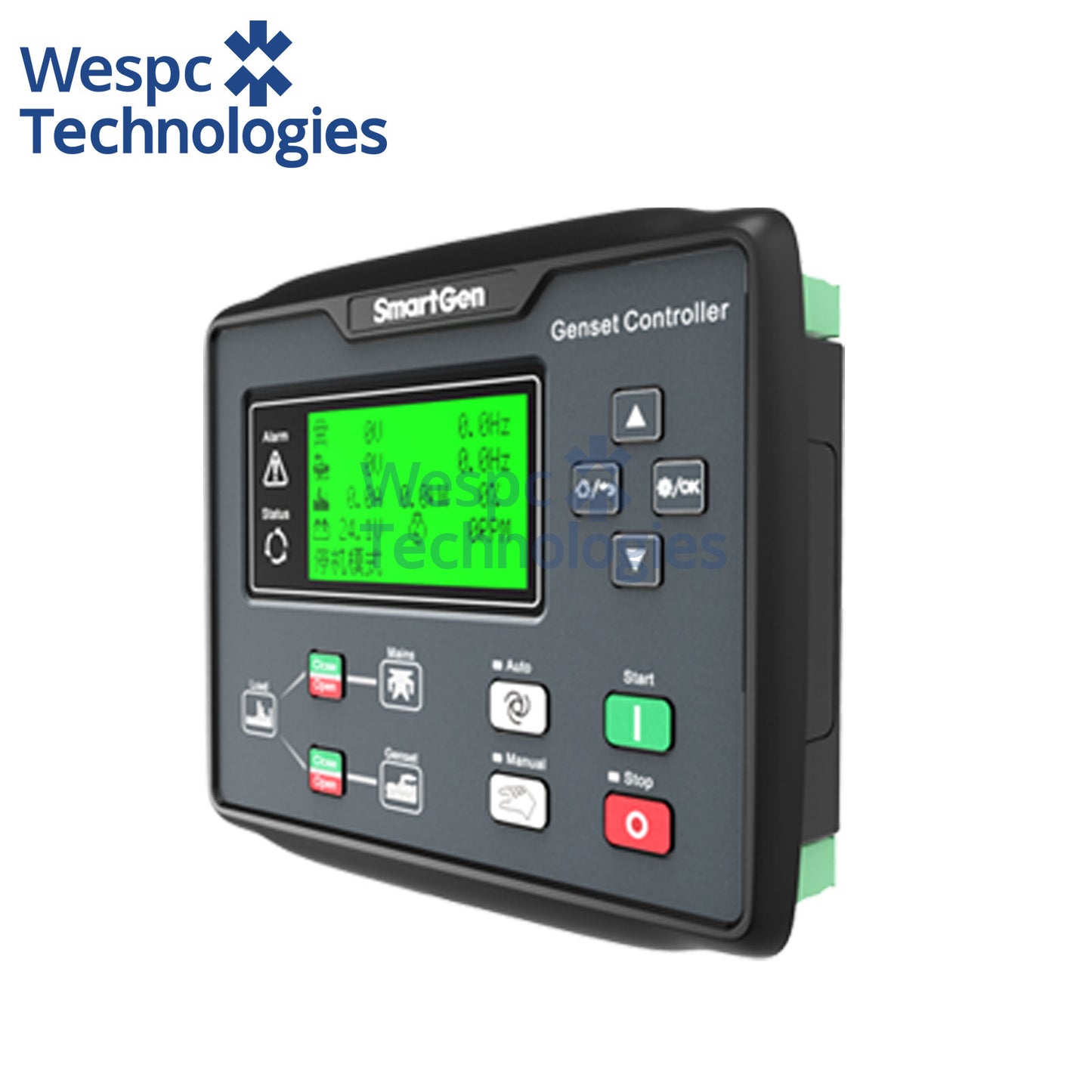 Original SmartGen HGM6120LT Automation Genset AMF Controller Remote Signal Control Panel