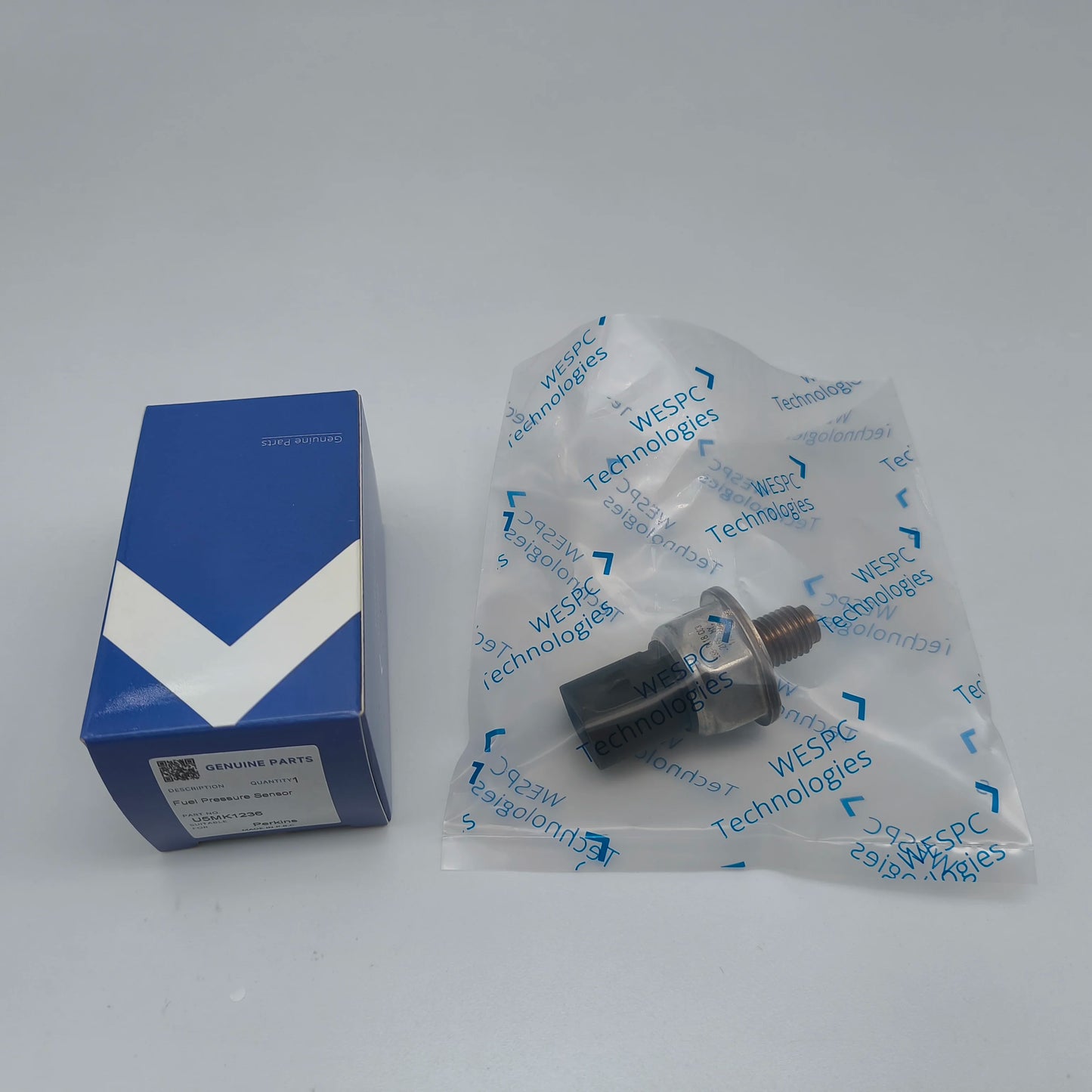 Fuel Pressure Sensor U5MK1236 WESPC . Suitable for Perkins Engine 1104D-E44T 1104D-E44TA 1106D