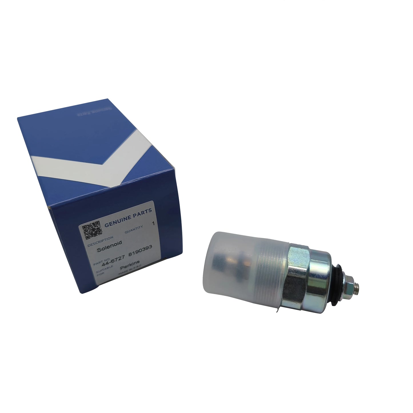 Fuel Shut Off Solenoid 12 Volt 44-6727 8190393 WESPC . Suitable for Thermo King SMX SB Unit Isuzu 2.2