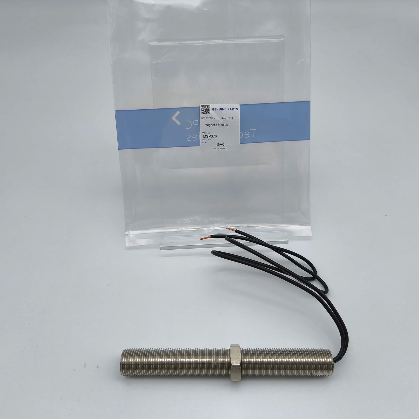 Sensor de velocidad de captación magnética MPU para generadores MSP676 WESPC. Adecuado para piezas de grupos electrógenos diésel
