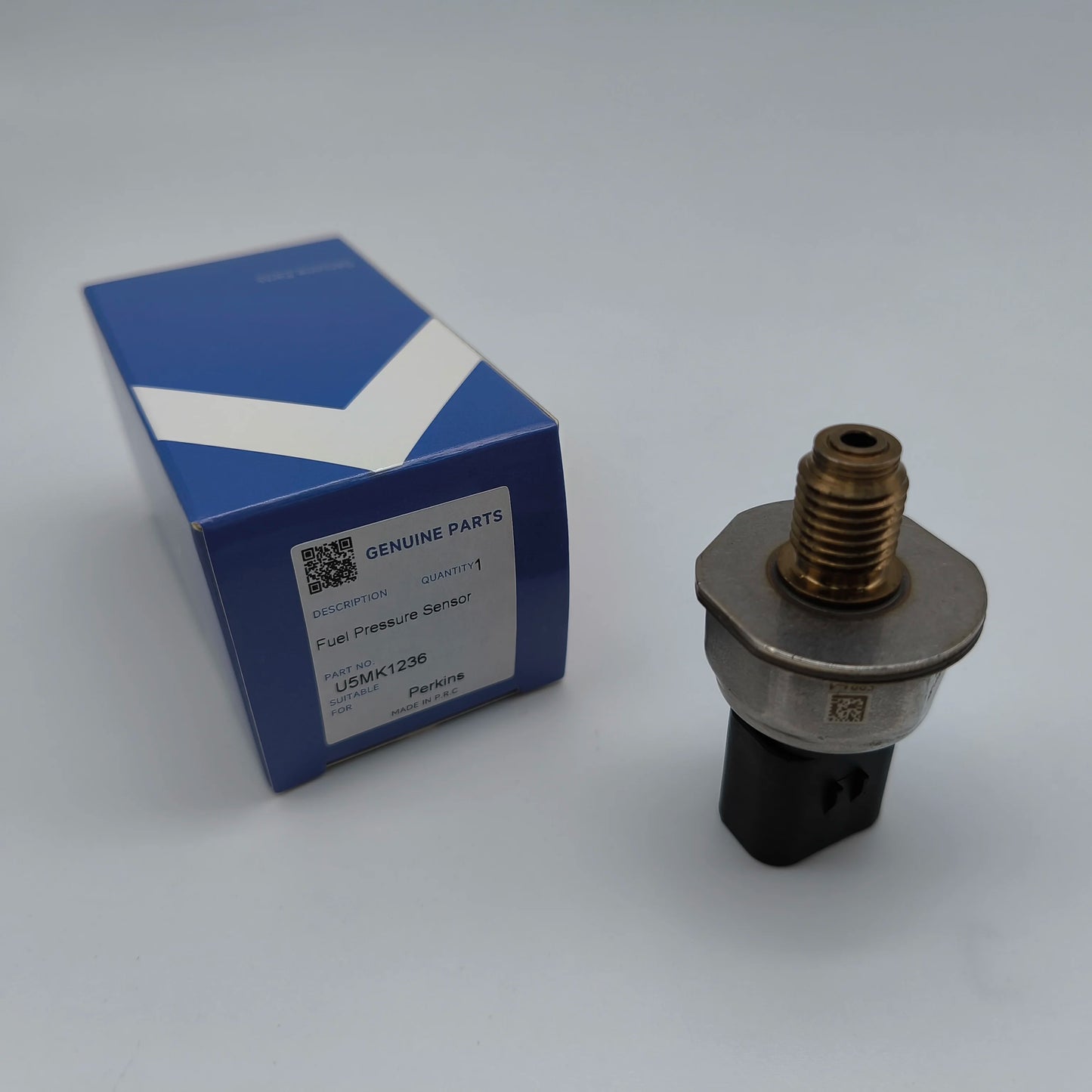 Fuel Pressure Sensor U5MK1236 WESPC . Suitable for Perkins Engine 1104D-E44T 1104D-E44TA 1106D
