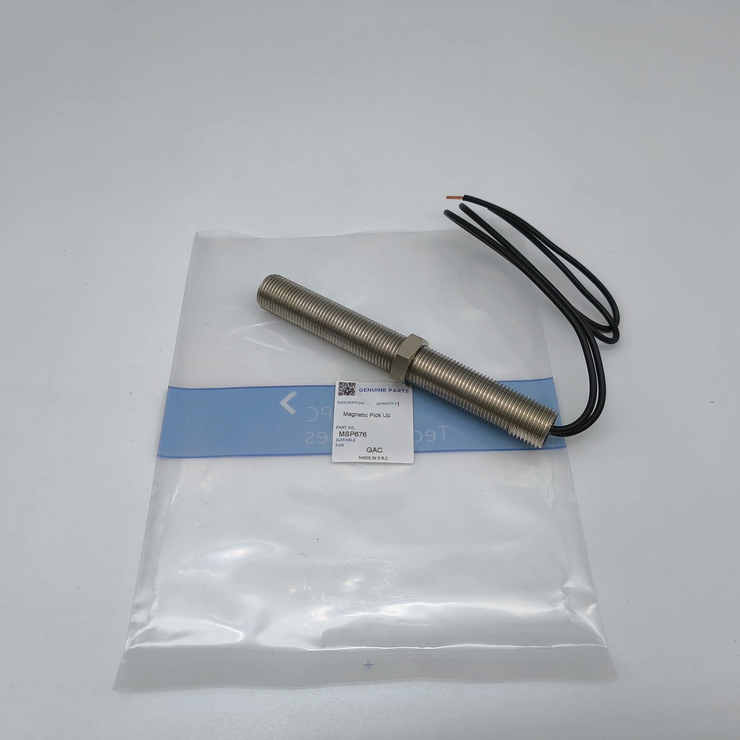 Sensor de velocidad de captación magnética MPU para generadores MSP676 WESPC. Adecuado para piezas de grupos electrógenos diésel