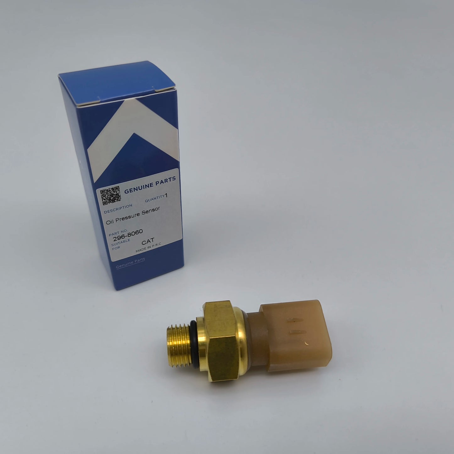 Fuel Oil Pressure Sensor 296-8060 2968060 WESPC . Suitable for Caterpillar Cat Engine C7 C9 C13 C15 Excavator E336D E345D