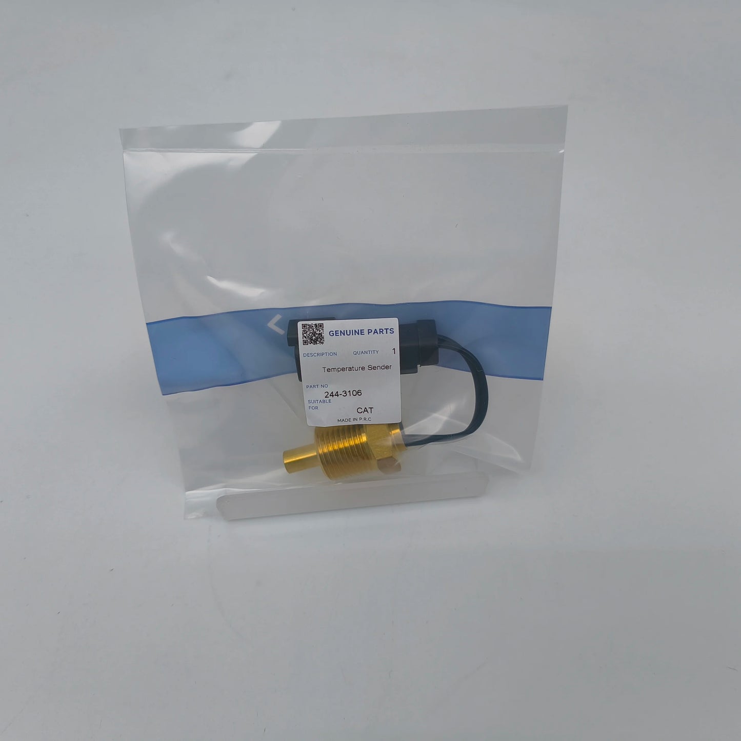 244-3106 2443106 Sensor de temperatura del agua WESPC. Adecuado para excavadoras Caterpillar CAT 414E 416D 416E 416F 420D 420E 420F