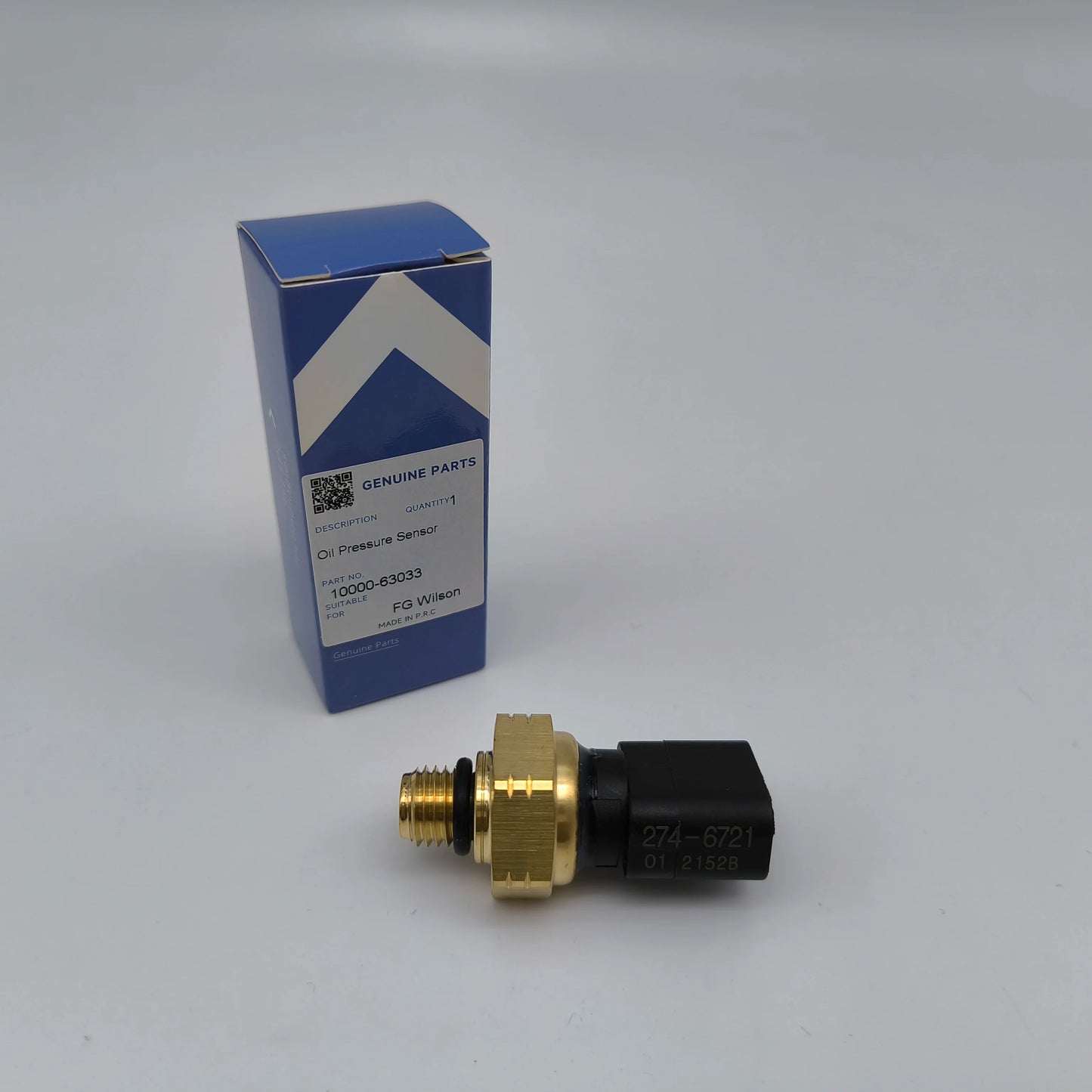 Oil Pressure Sensor 10000-63033 1000063033 WESPC . Suitable for FG Wilson PERKINS 1103 FGW P65-1