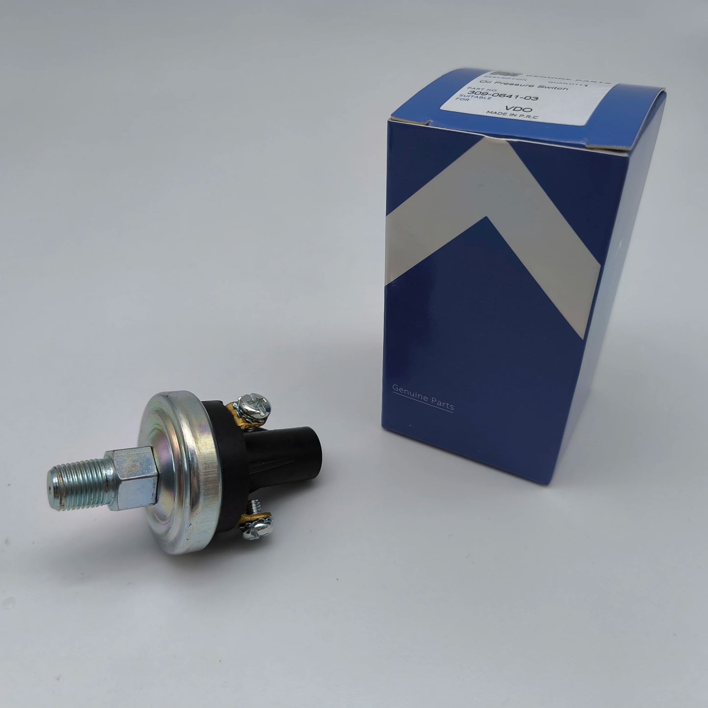 Interruptor de presión de aceite 309-0641-03 309064103 Interruptor de alarma de baja presión de aceite con salida de 3 cables Rosca NPT de 1/8-27