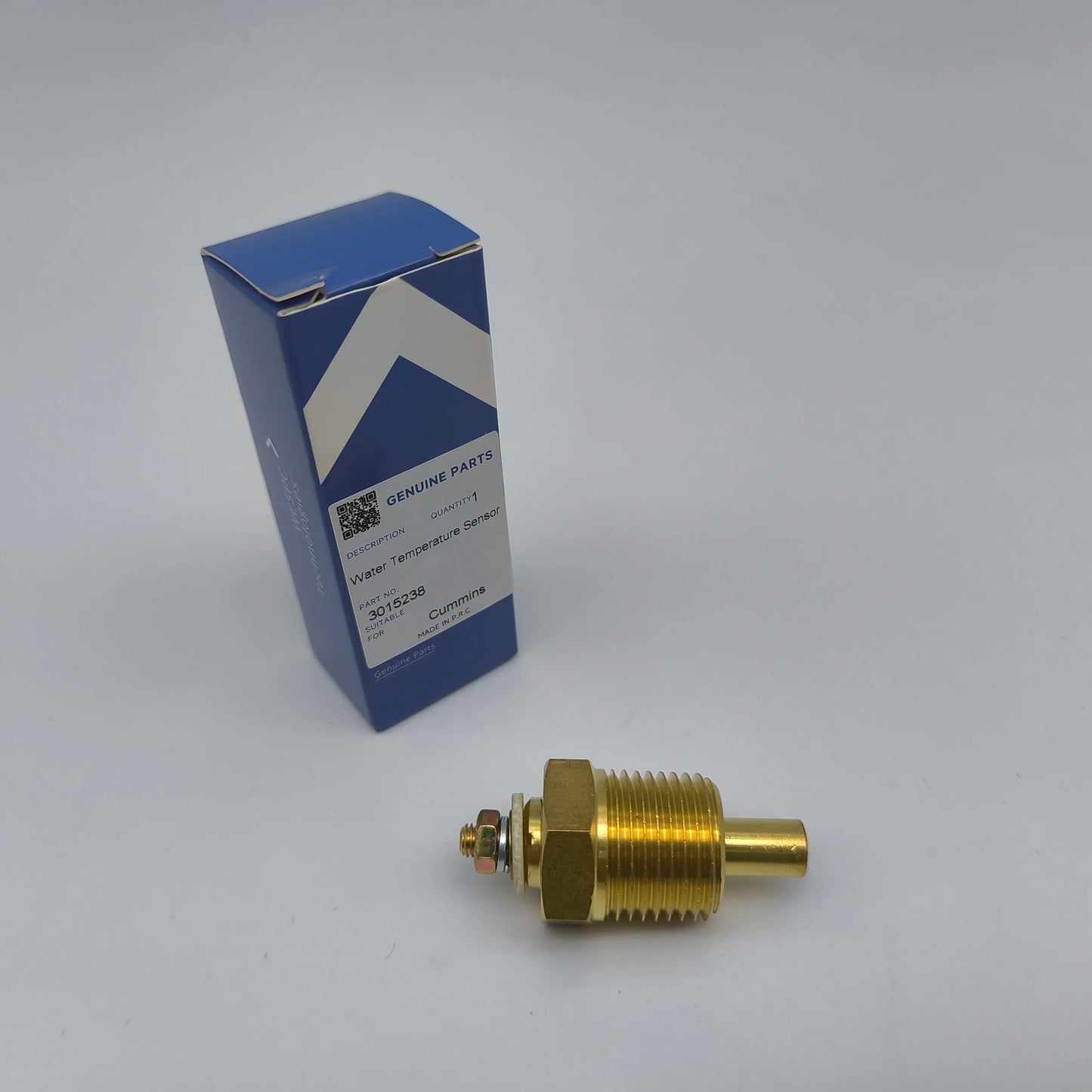 3015238 K19 مستشعر درجة حرارة الماء 1/2 NPT أجزاء مولد الديزل WESPC. مناسب لمحرك Cummins KTA19 QSK19
