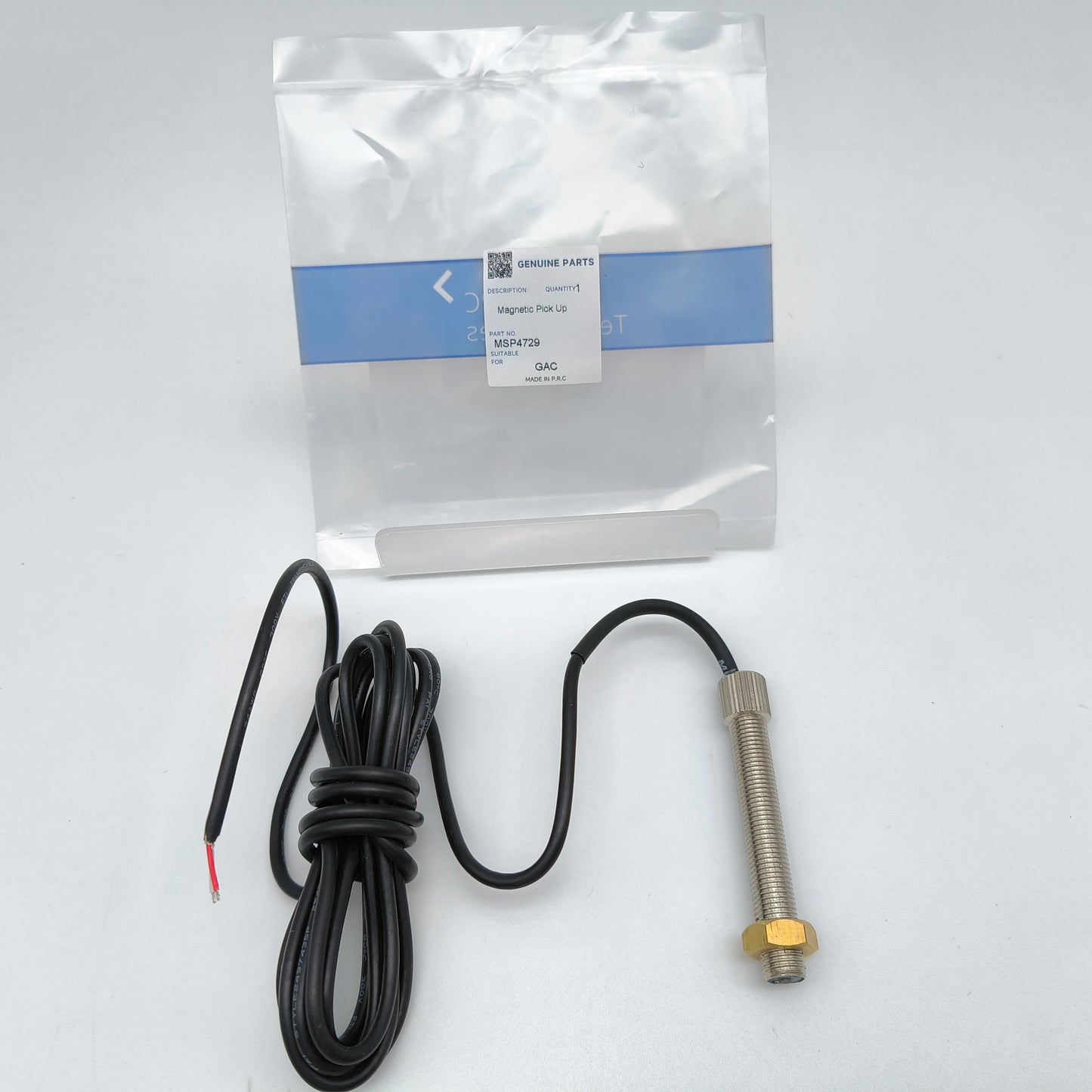 High quality magnetic speed sensor MSP4729 WESPC . Suitable for diesel generator set
