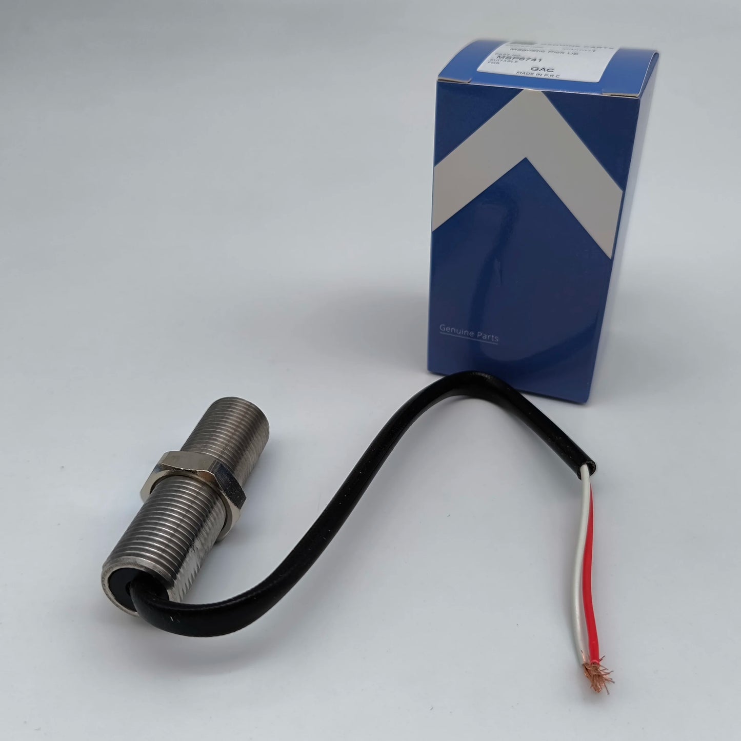 Sensor de velocidad MSP6741 para generador de motor con captador magnético M18*1,5 WESPC. Adecuado para grupos electrógenos
