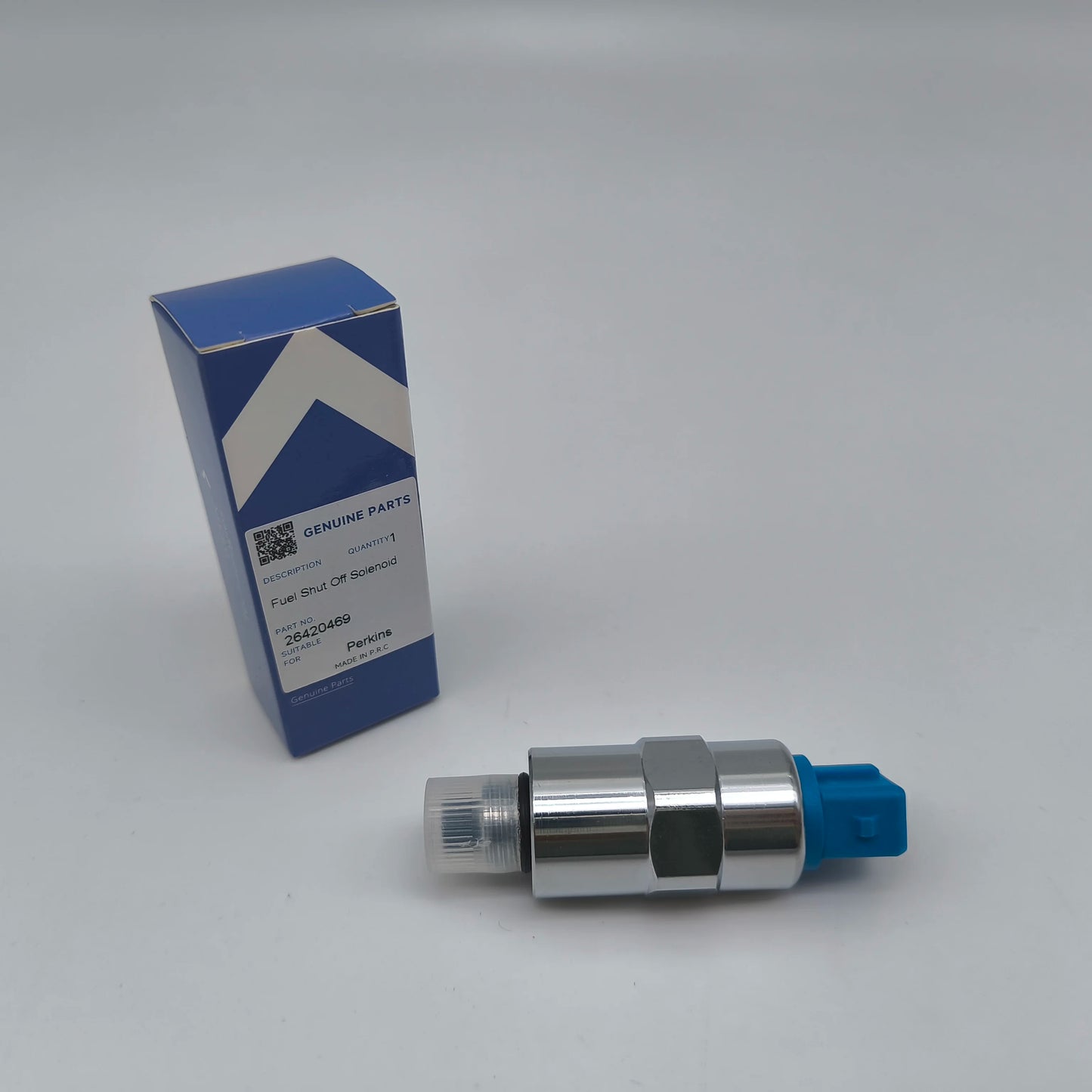 Válvula solenoide de corte de combustible de 12 V 26420469 WESPC. Adecuada para Perkins/Delphi 7185-900G