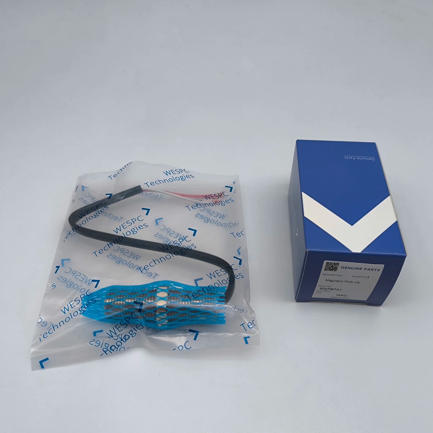 Sensor de velocidad MSP6741 para generador de motor con captador magnético M18*1,5 WESPC. Adecuado para grupos electrógenos