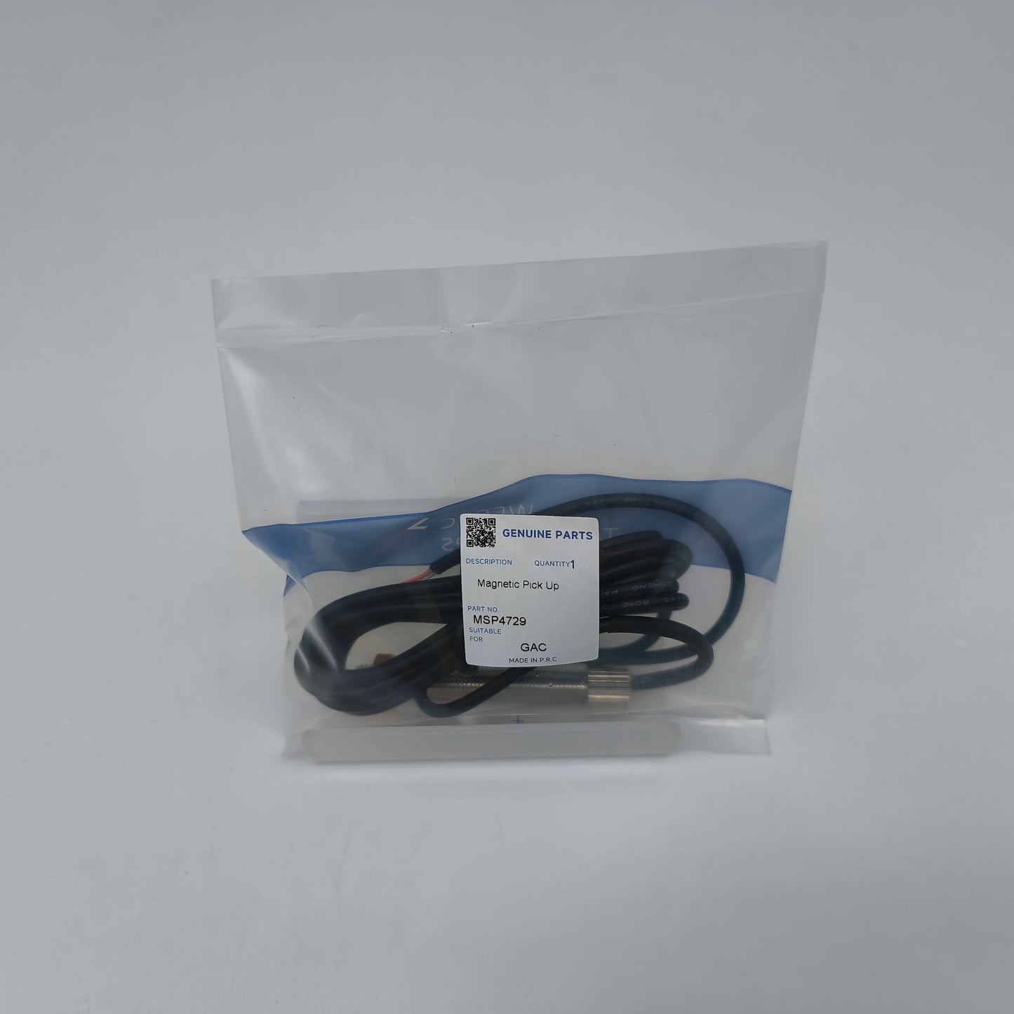 High quality magnetic speed sensor MSP4729 WESPC . Suitable for diesel generator set