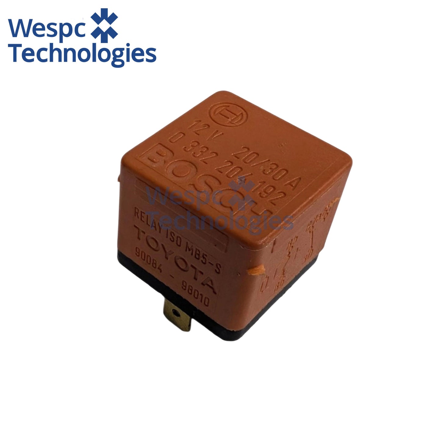 Original Bosch 0332204192 12V 30A 5 Pin Mini Changeover Cube Relay Current Relay