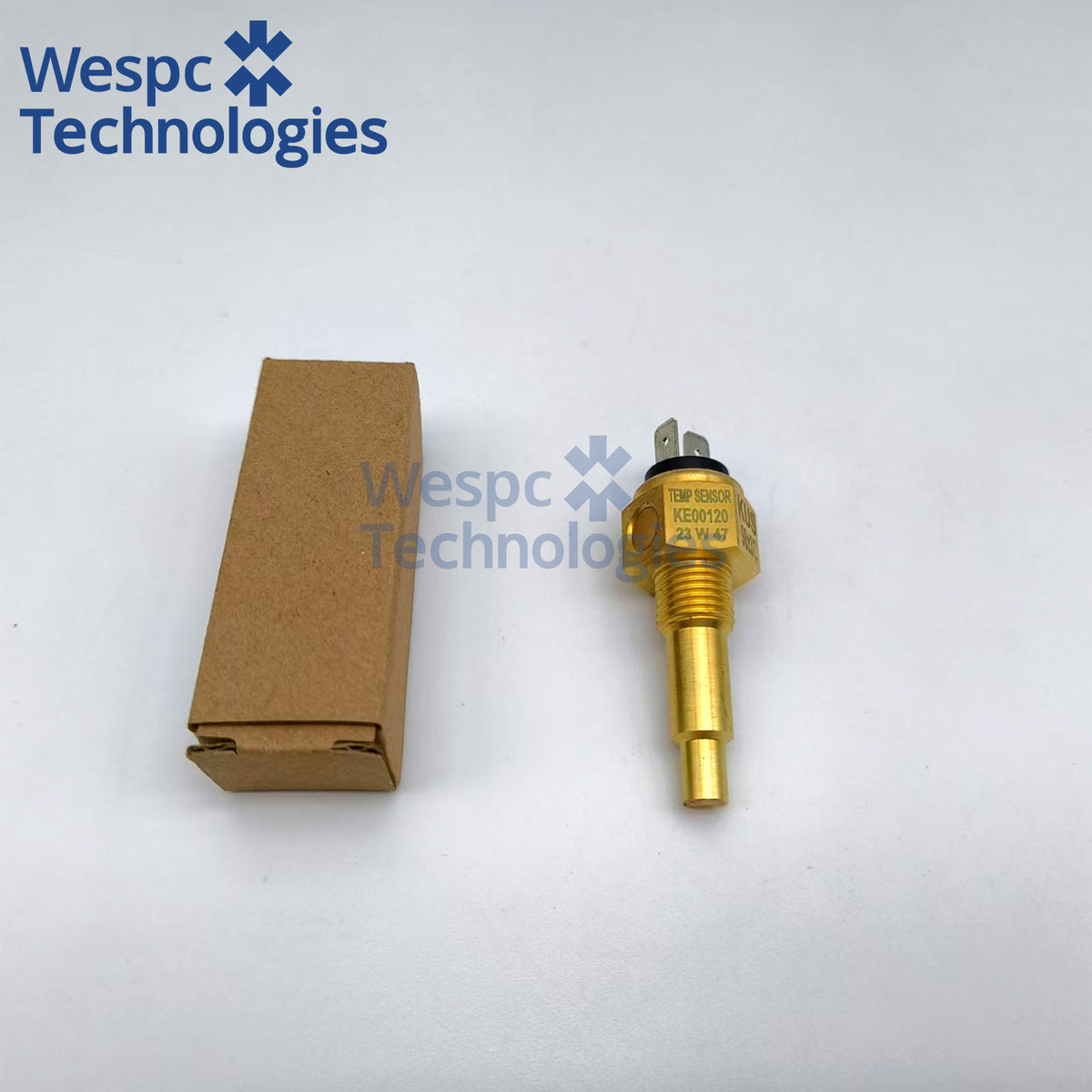 Original KUS KE00120 Water Temperature Sensor with Alarm Engine Coolant Temp Sender