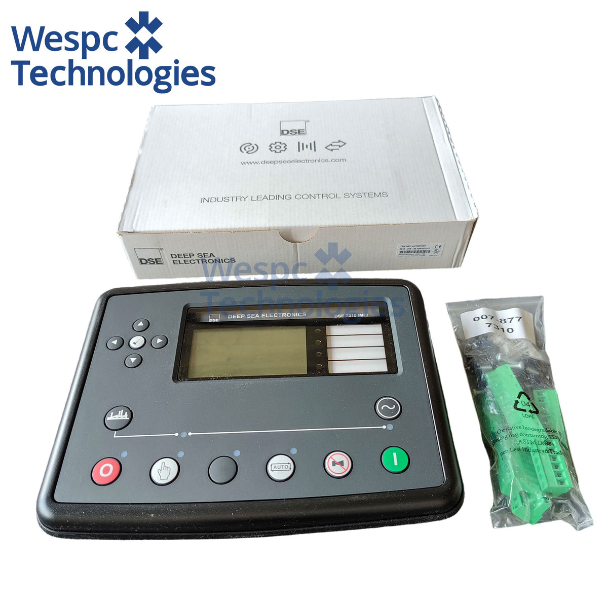 Original DSE7310 MKII Deep Sea AMF Generator Controller LCD Screen Display Control Module Panel