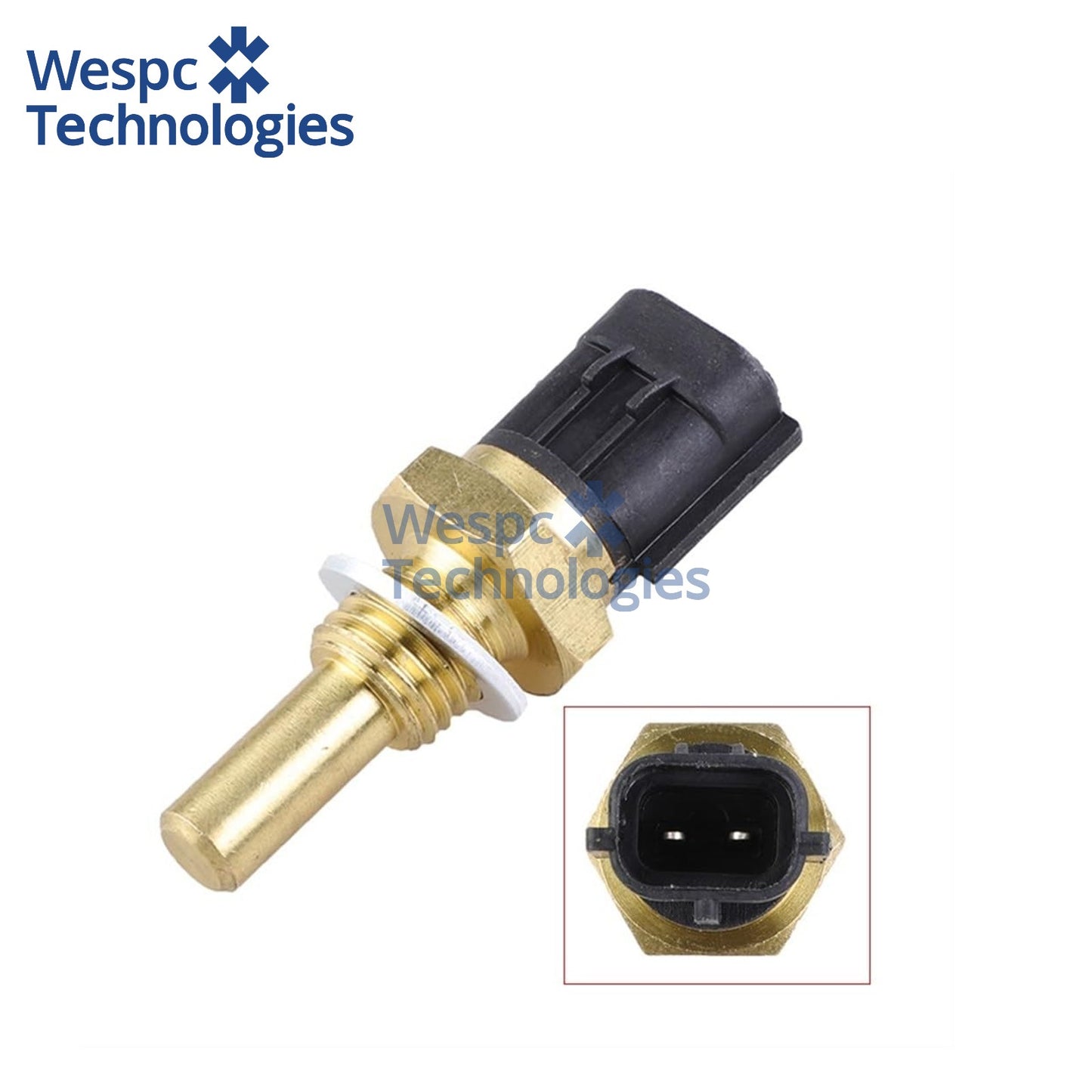 WESPC Engine Coolant Water Temperature Sensor F2G818840 Compatible with Mazda