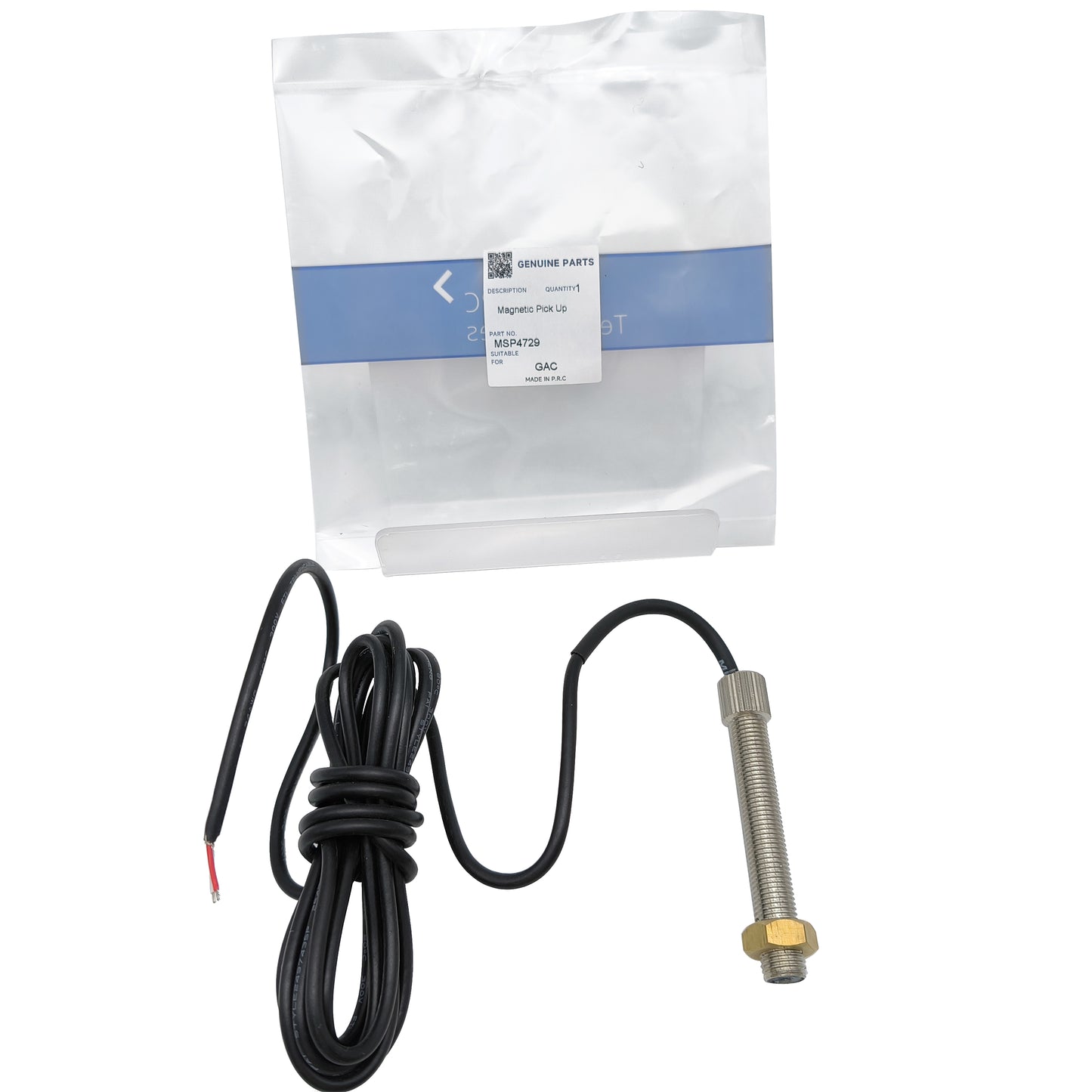 High quality magnetic speed sensor MSP4729 WESPC . Suitable for diesel generator set