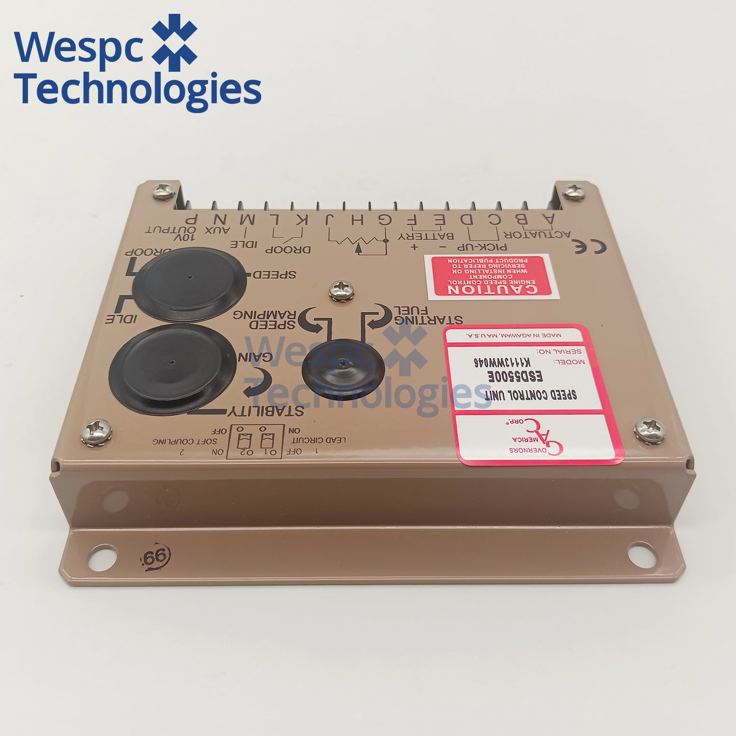 Original ESD5500E Speed Control Electronic Engine Speed Controller Governor 12-24V DC for Diesel Generator