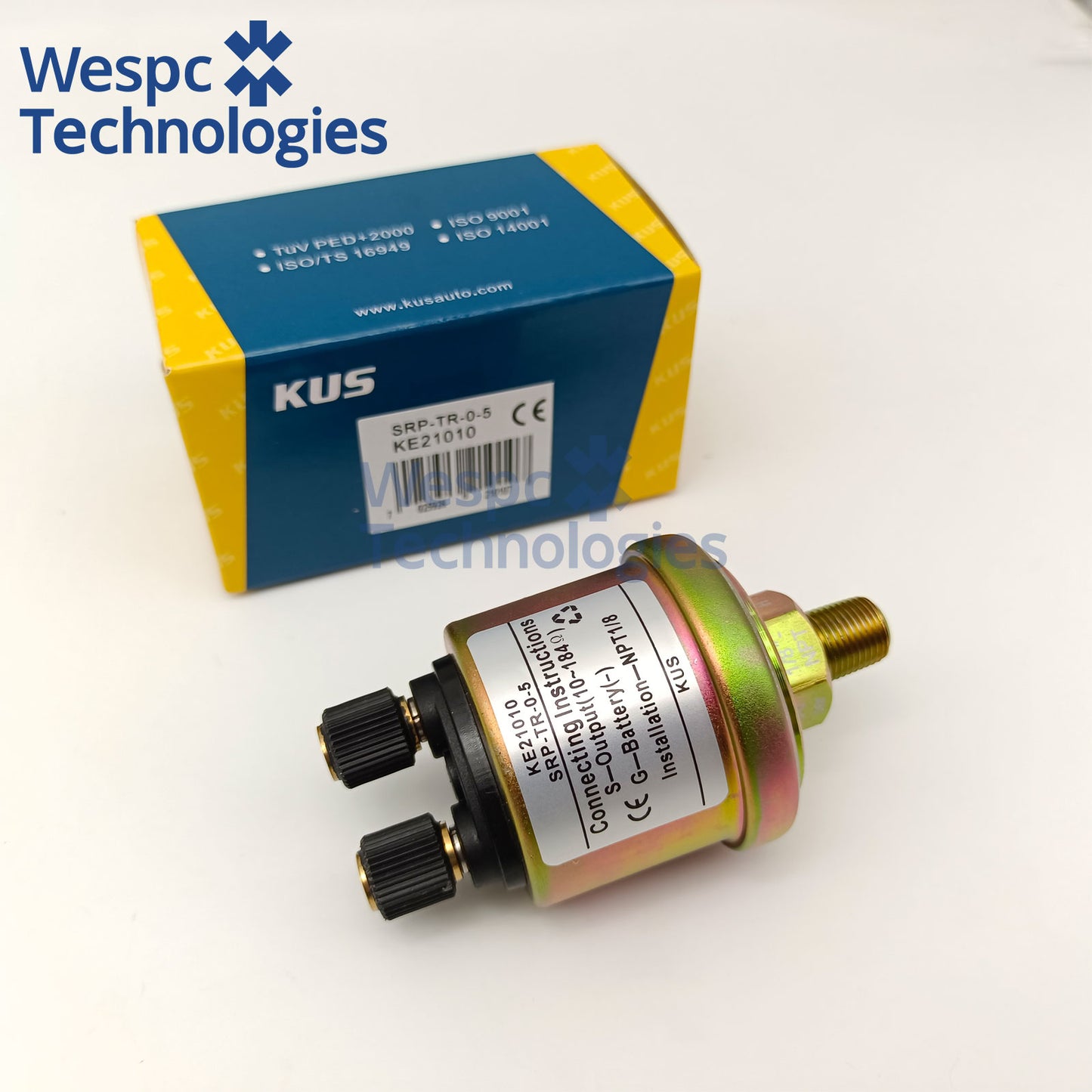 Original KE21010 KUS VDO 360-081-032-001C 0-5bar Oil Pressure Sensor Generator Parts