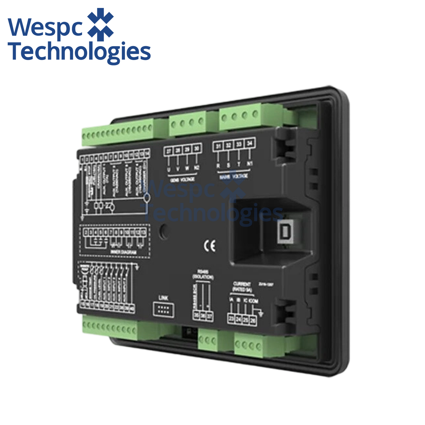 Original Smartgen HGM6120U2C Diesel Generator Set Controller Spare Parts Automatic Start Module