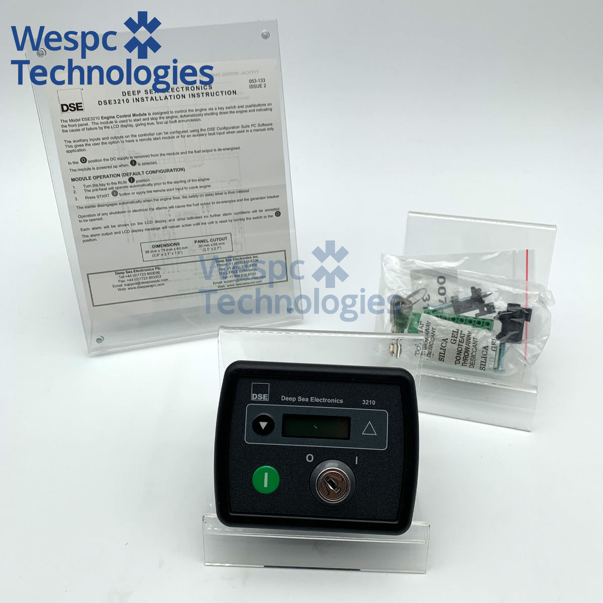 Original DSE3210 Deep Sea Auto Start Control Module Generator Intelligent Controller