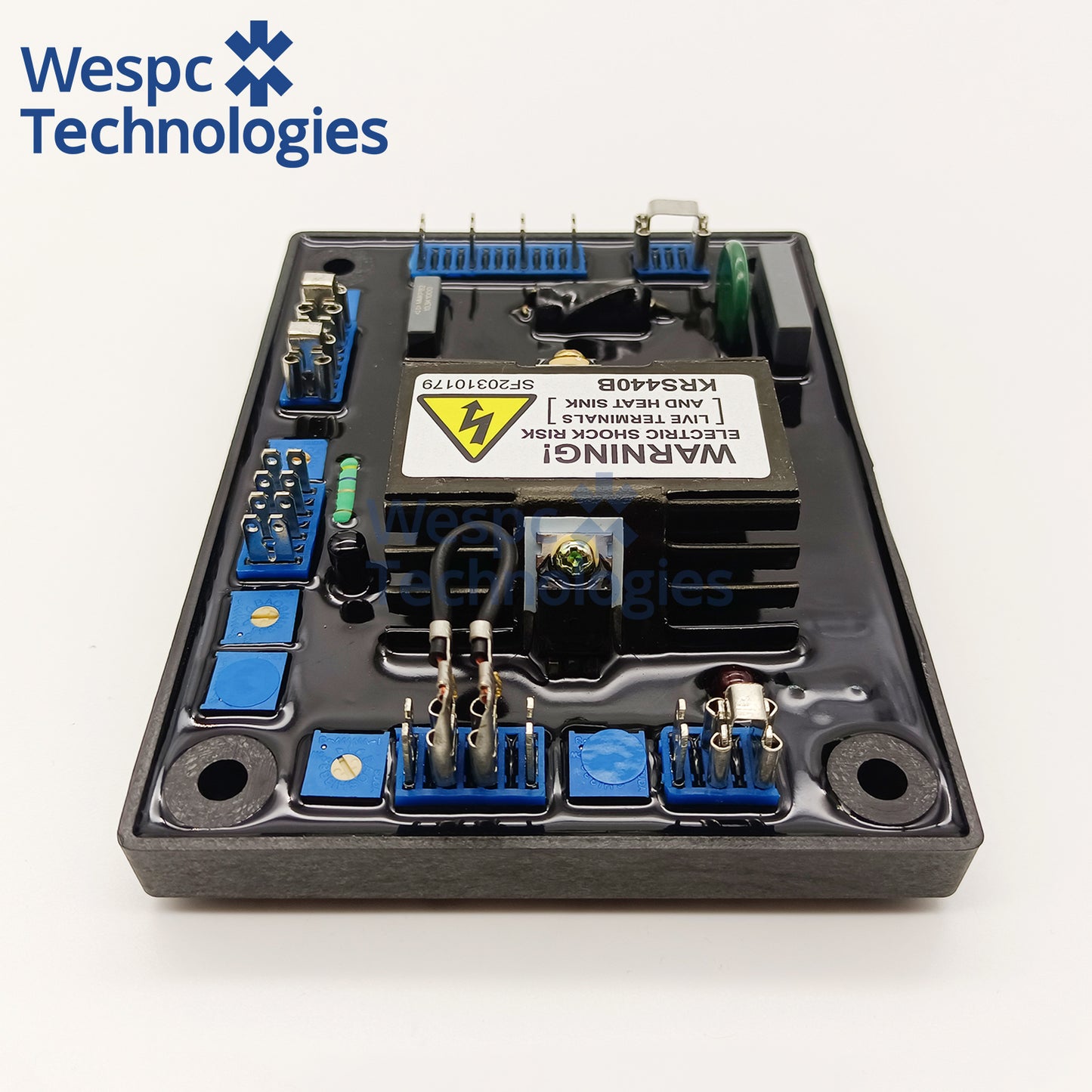 KRS440B AVR Automatic Voltage Regulator Compatible with SX440 AS440 Brushless Diesel Generator Stabilizer Wespc