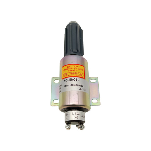 2370‑12E6U1B5S1A Fuel Shutoff Solenoid 12V Diesel Engine Valve Replacement