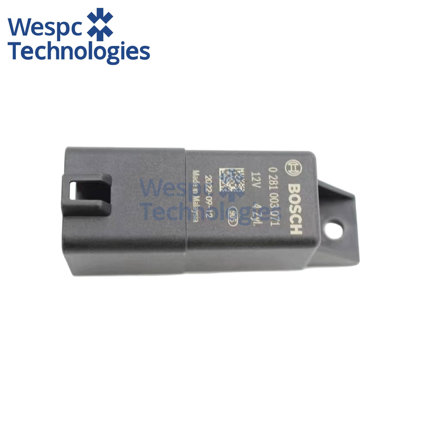 Original Bosch 0281003071 Heavy Duty Glow Plug Relay 12V DC 70A SPST Normally Open Preheating Control Relay