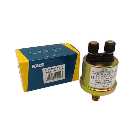 Original KUS K-E21122  Oil Pressure Sensor KE21122 With Alarm 1.4bar Thread VDO Compatible Generator Engine Spare Part