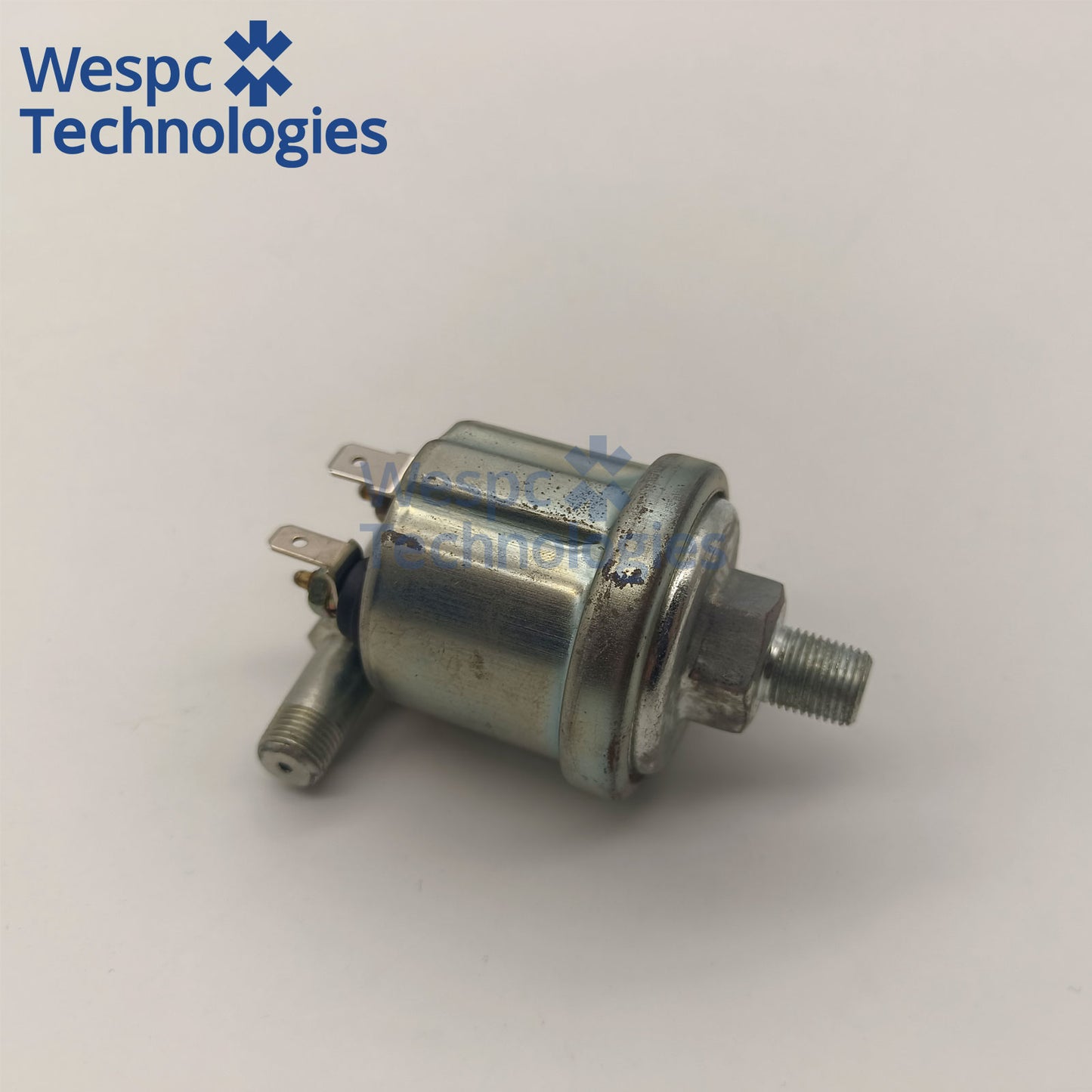 Original KUS KE21124 Oil Pressure Sensor Engine Mechanical 0-10 Bar NPT 1/8 M14×1.5 Metric Thread Dual M4 Terminal 10-184Ω
