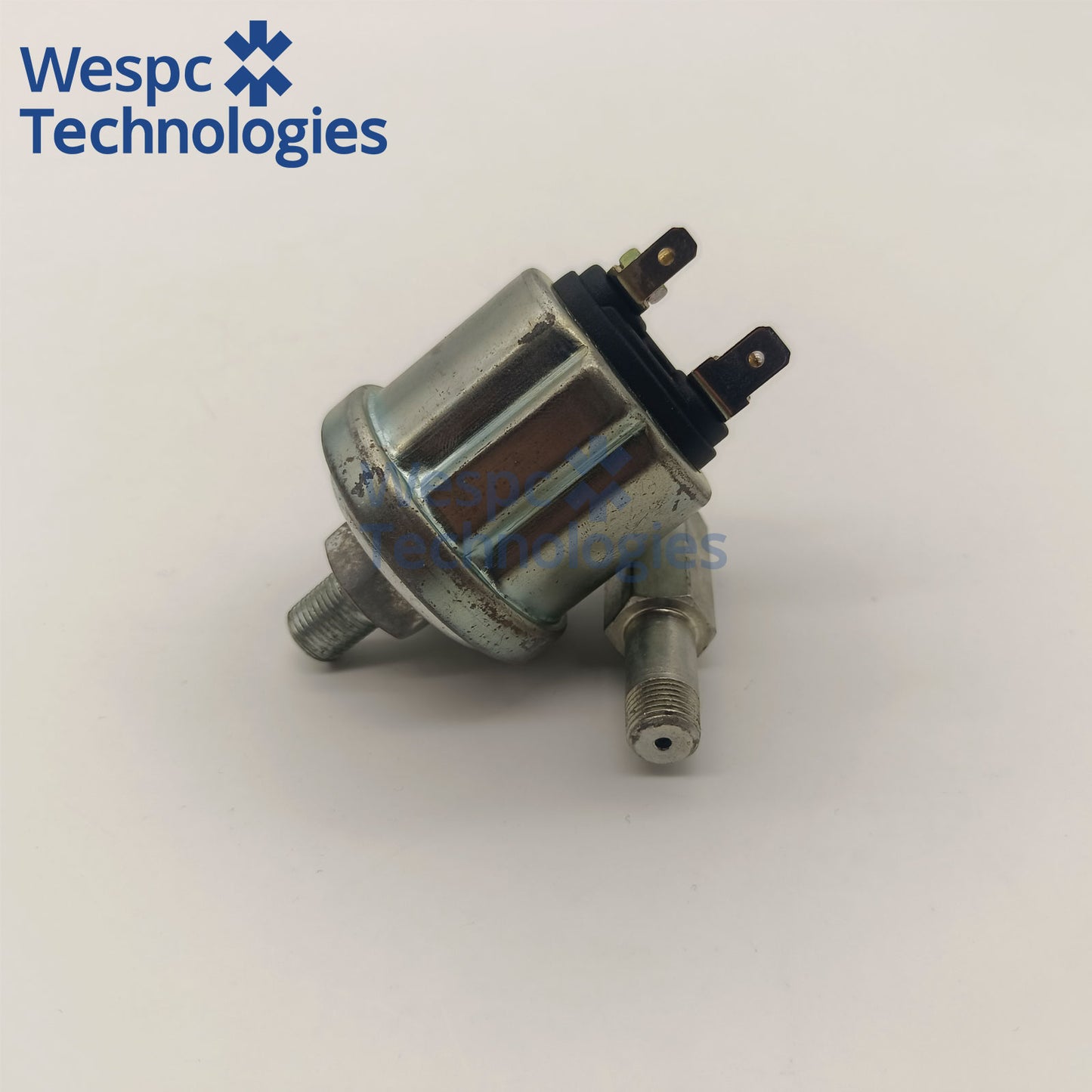 Original KUS KE21124 Oil Pressure Sensor Engine Mechanical 0-10 Bar NPT 1/8 M14×1.5 Metric Thread Dual M4 Terminal 10-184Ω
